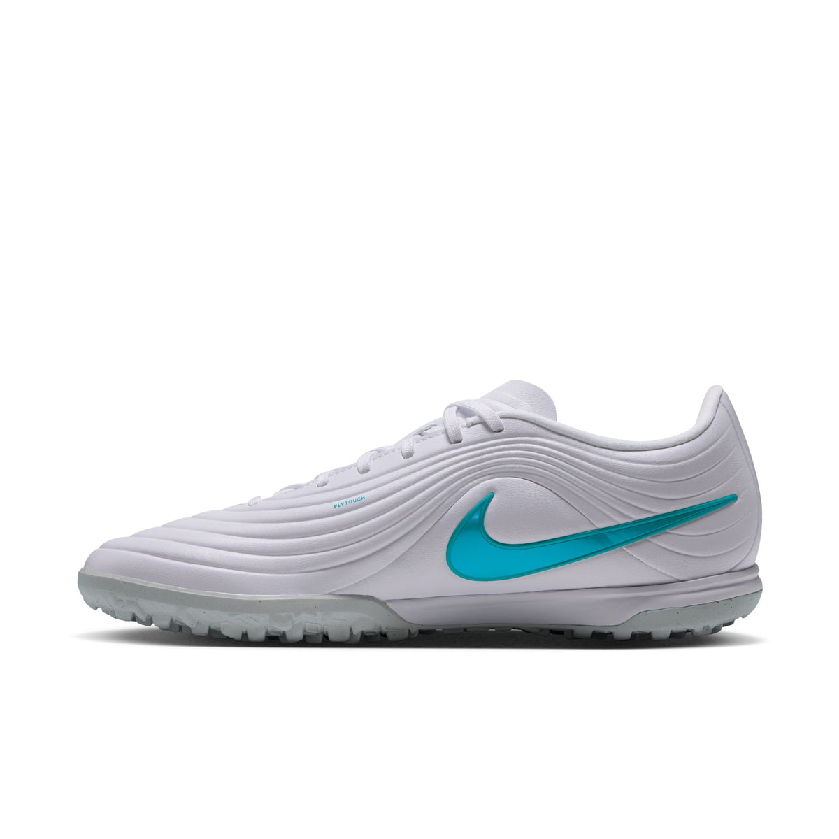Nike Tiempo Maestro Academy TF Turf Soccer Cleat - White/Dusty Cactus/White