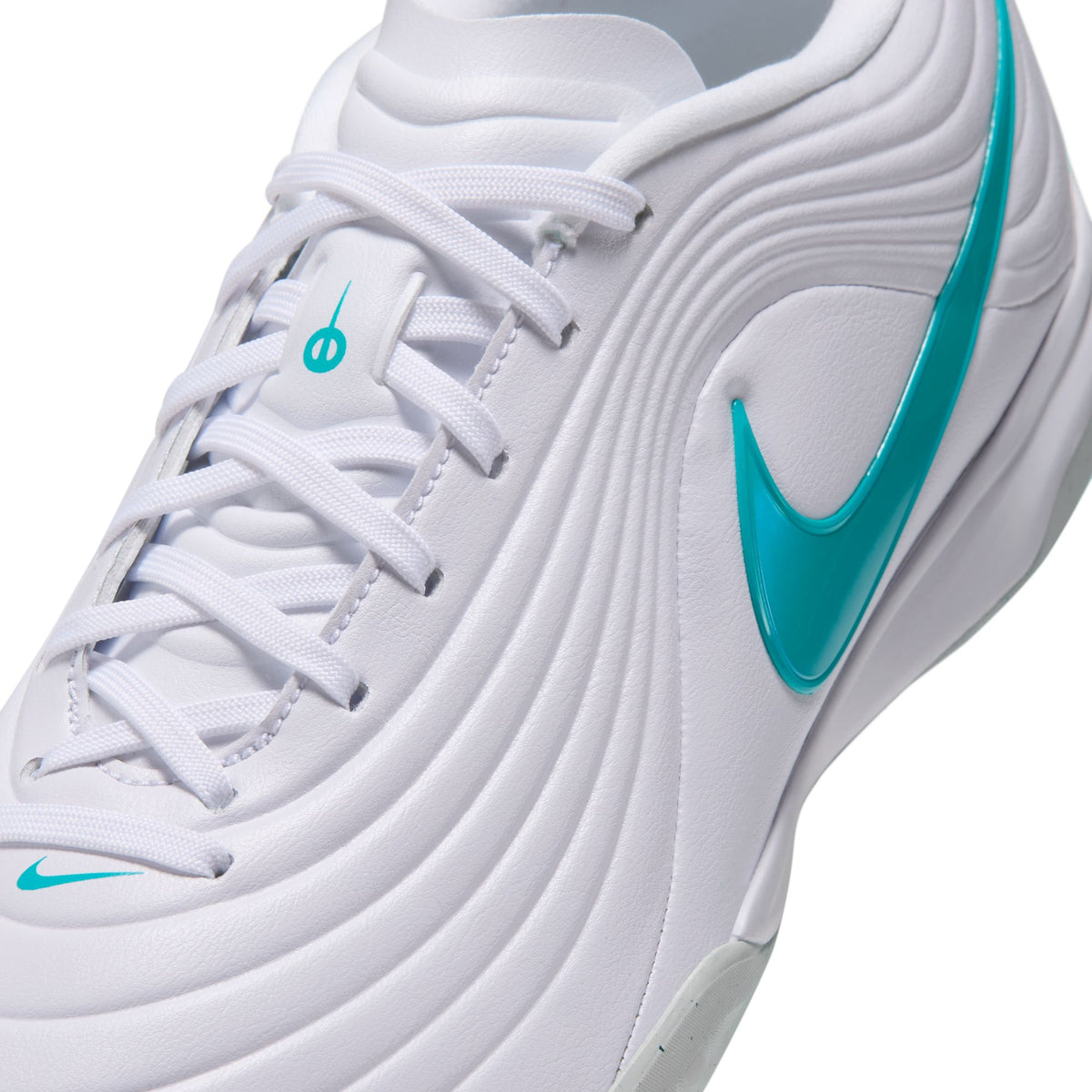 Nike Tiempo Maestro Academy TF Turf Soccer Cleat - White/Dusty Cactus/White