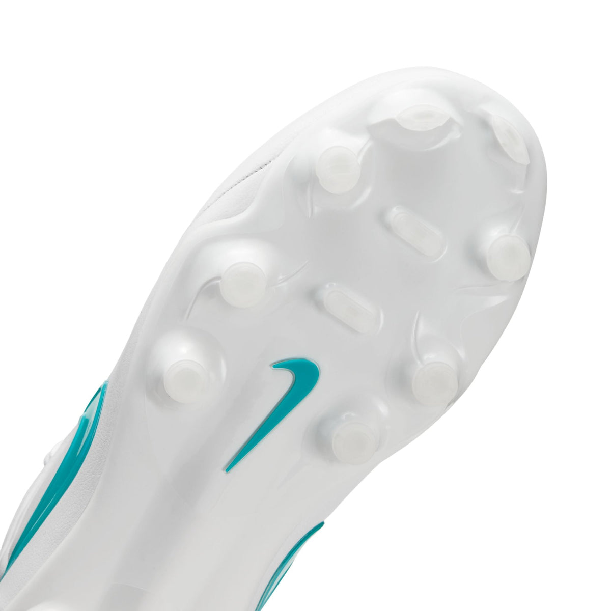 Nike Junior Tiempo Maestro Academy FG Firm Ground Soccer Cleat - White/ Dusty Cactus