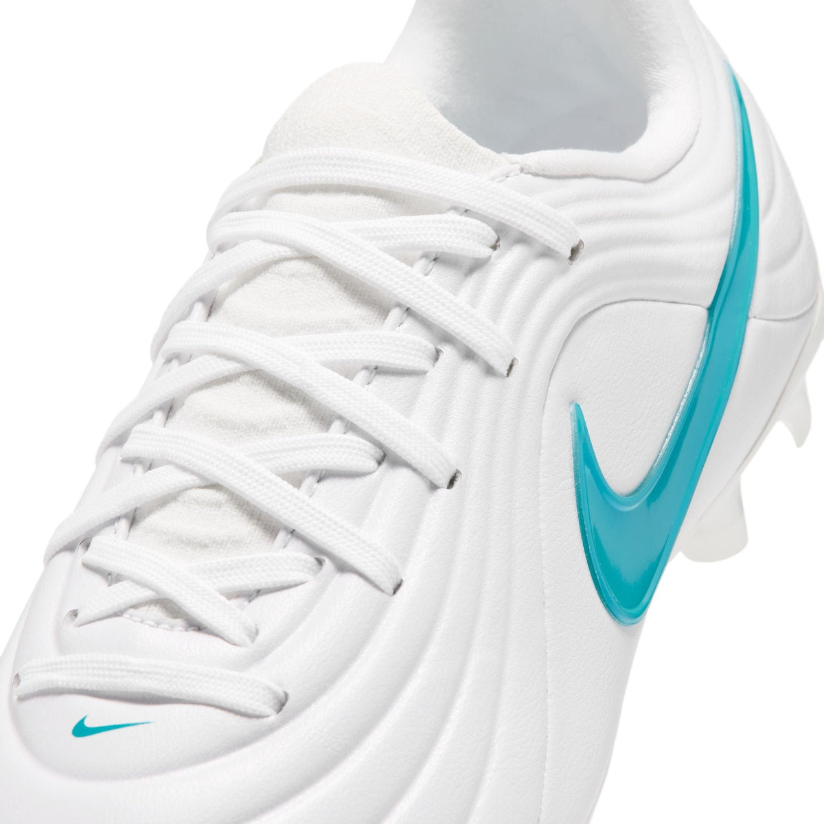 Nike Junior Tiempo Maestro Academy FG Firm Ground Soccer Cleat - White/ Dusty Cactus