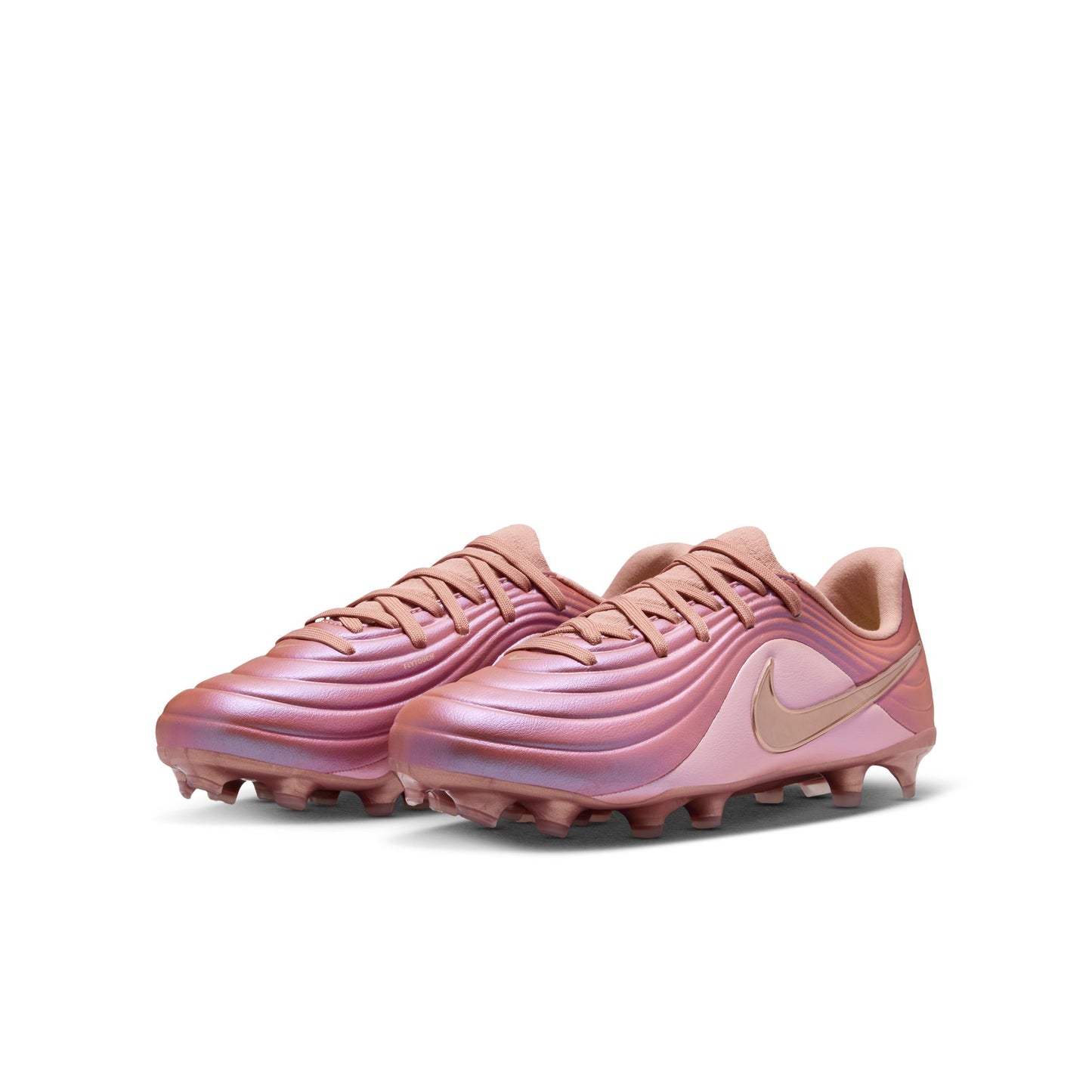 Nike Junior Tiempo Maestro LE Academy FG Firm Ground Soccer Cleat - Metallic Red Bronze/Metallic Rose Gold