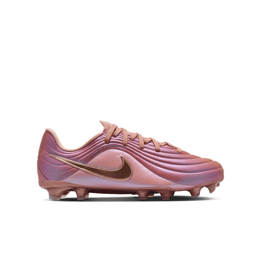 Nike Junior Tiempo Maestro LE Academy FG Firm Ground Soccer Cleat - Metallic Red Bronze/Metallic Rose Gold