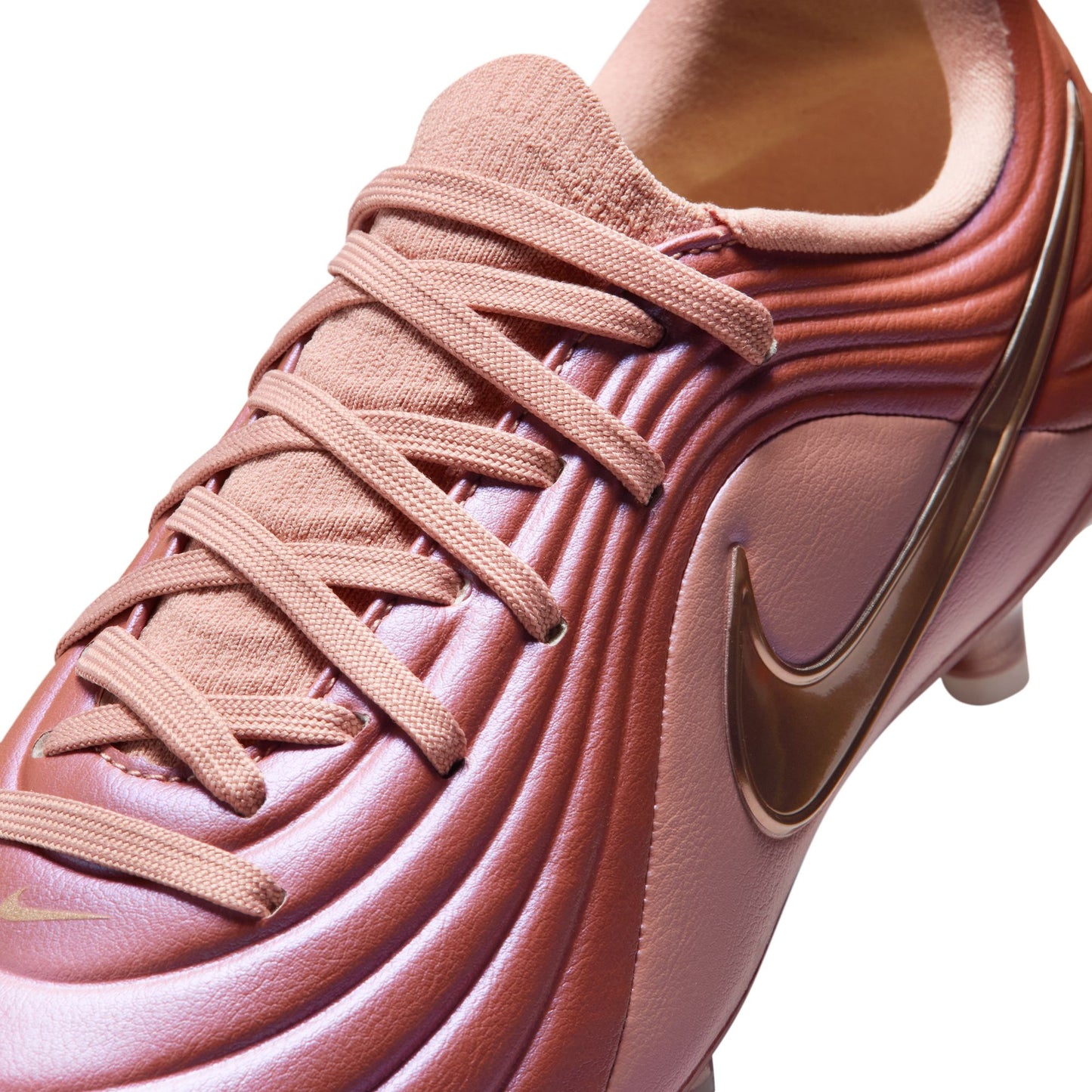 Nike Junior Tiempo Maestro LE Academy FG Firm Ground Soccer Cleat - Metallic Red Bronze/Metallic Rose Gold