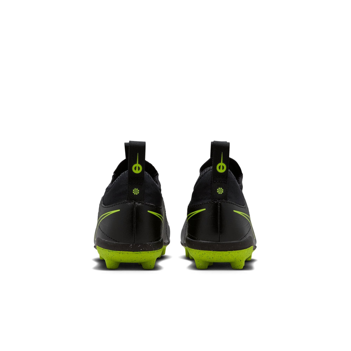Nike Junior Tiempo Maestro Club FG Firm Ground Soccer Cleat - Black/Black/Volt