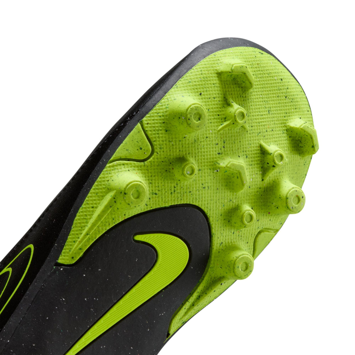 Nike Junior Tiempo Maestro Club FG Firm Ground Soccer Cleat - Black/Black/Volt