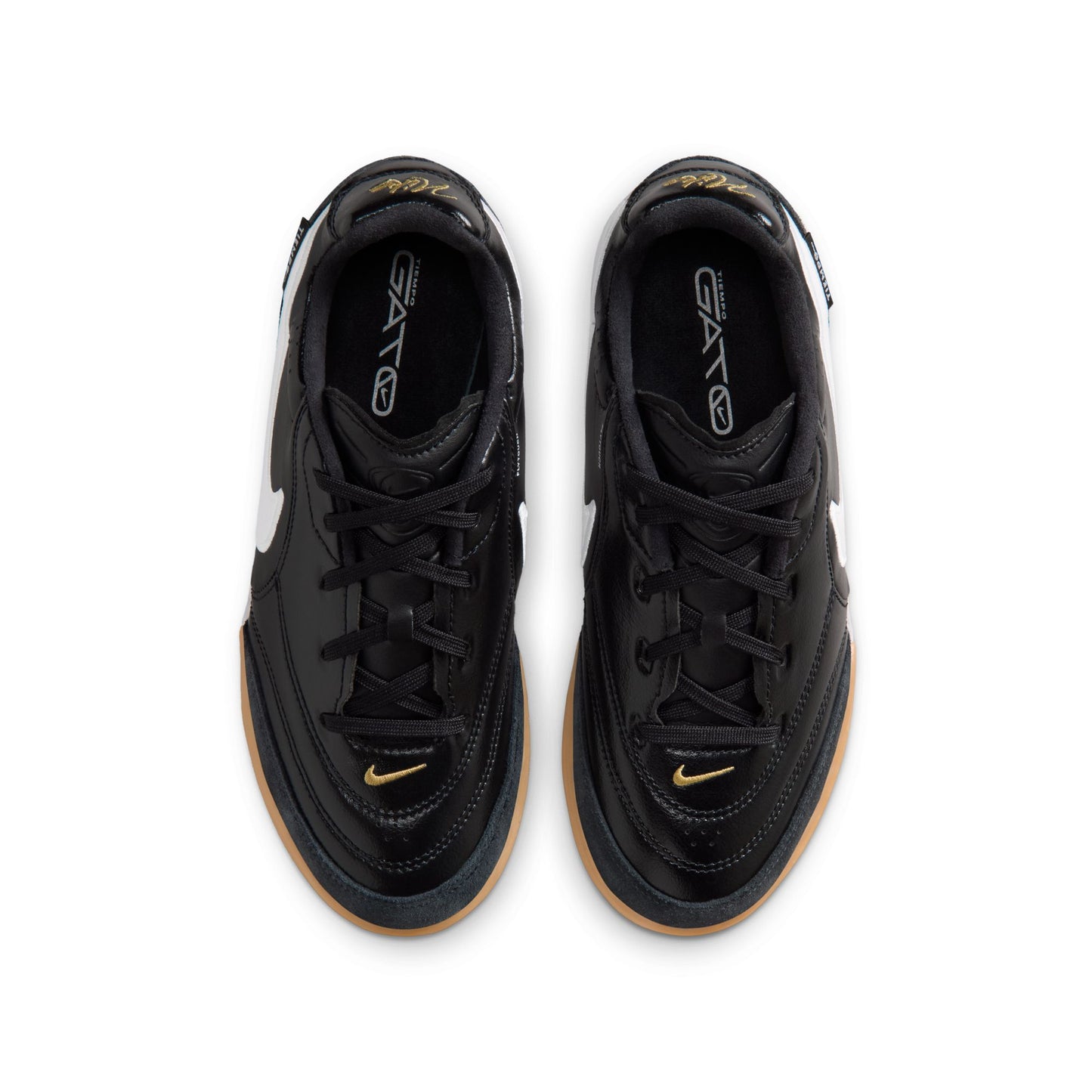 Nike Junior Tiempo Streetgato IN Indoor Soccer Shoe - Black/White