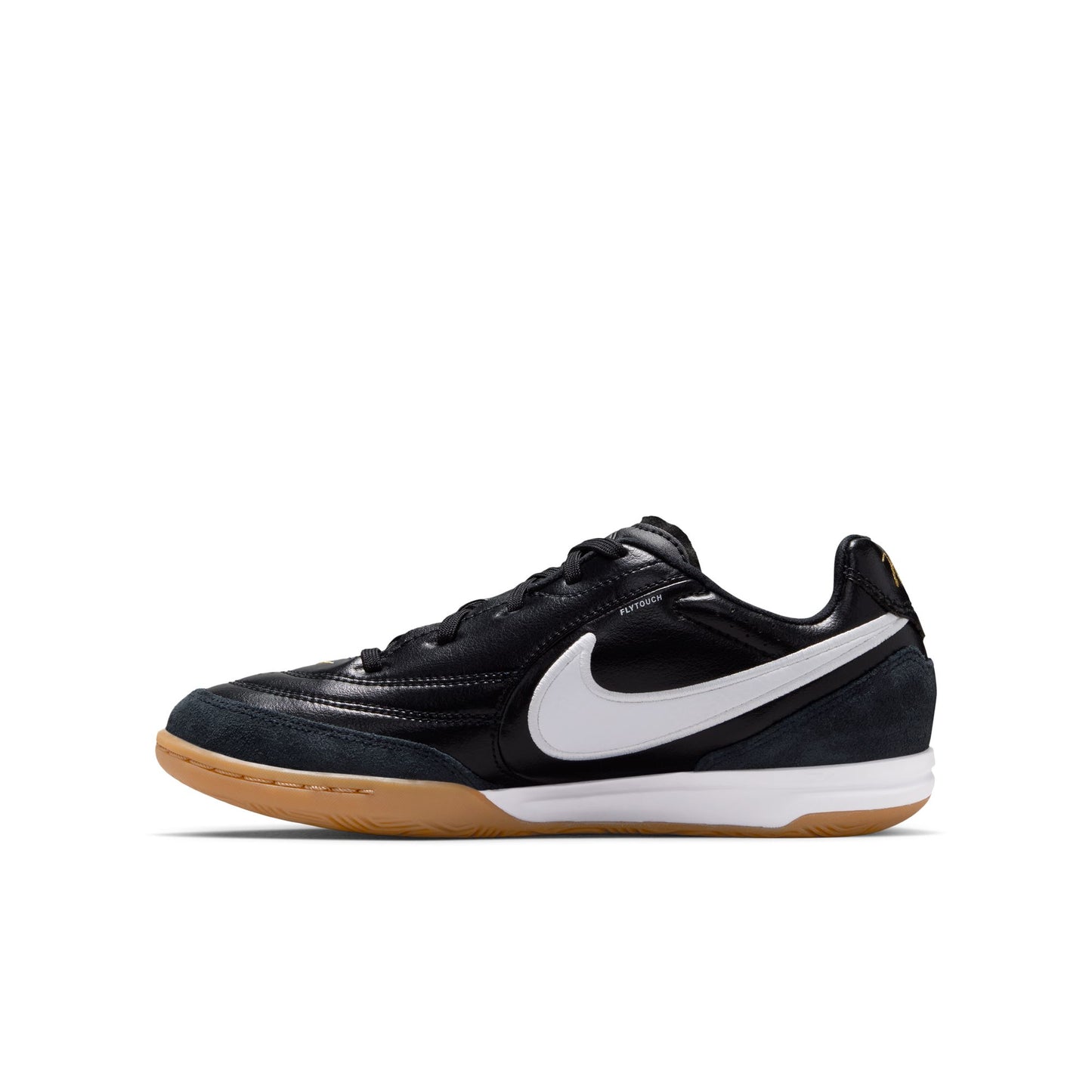 Nike Junior Tiempo Streetgato IN Indoor Soccer Shoe - Black/White