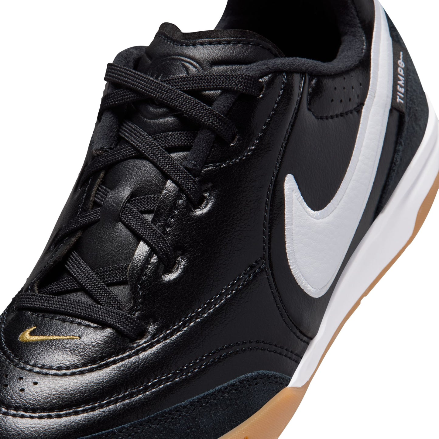 Nike Junior Tiempo Streetgato IN Indoor Soccer Shoe - Black/White