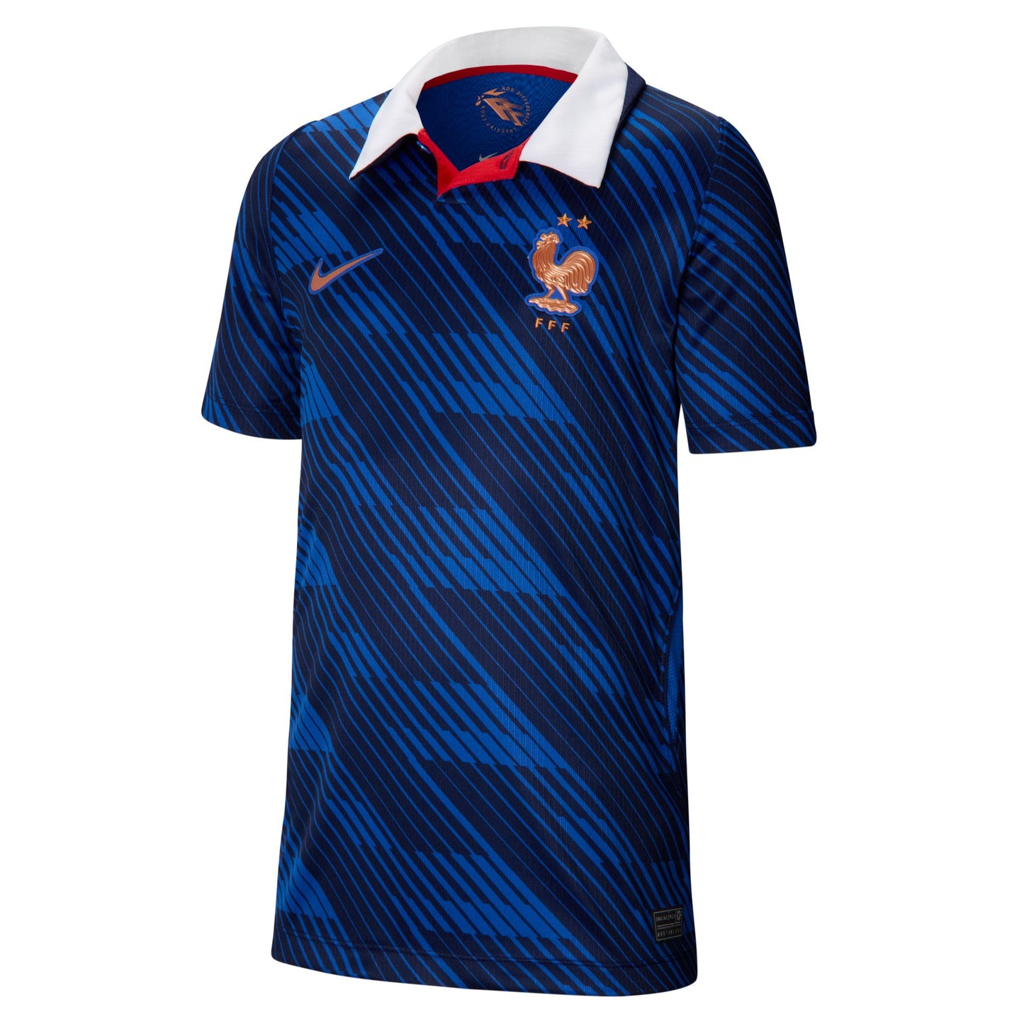 Big Kids' Nike Dri-FIT Soccer Replica Jersey France 2026 Stadium Home