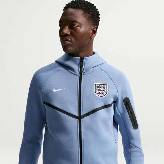 Men's Nike Soccer Full-Zip Hoodie England Tech Fleece Windrunner