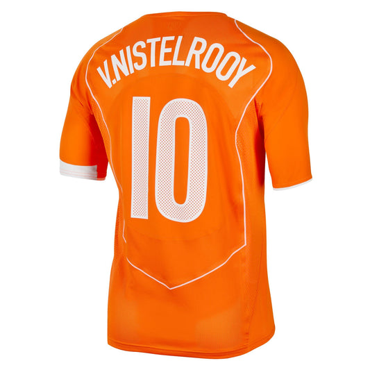 Men's Nike Total 90 Netherlands 2004 Reissue Ruud van Nistelrooy 10 Jersey