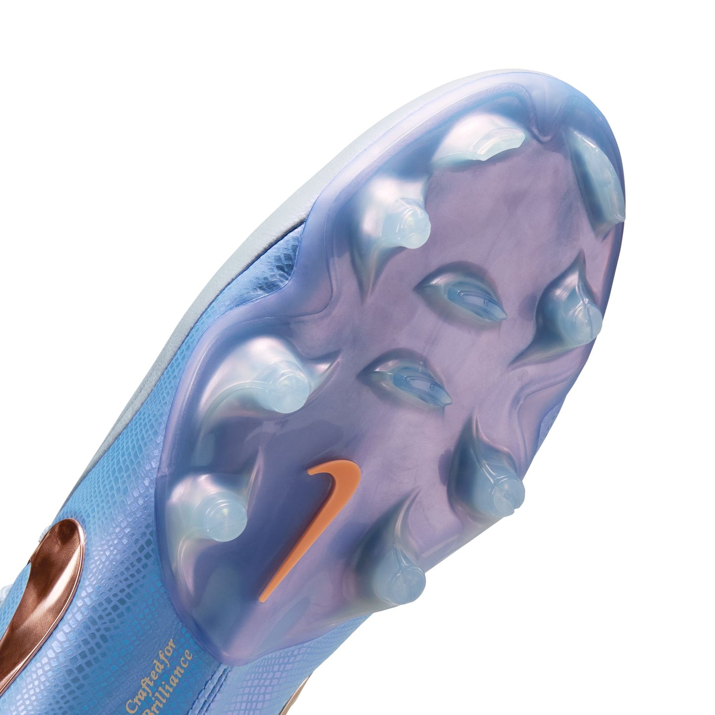 Nike Tiempo Maestro Elite LV8 FG Firm Ground Soccer Cleat - Ghost/Crimson Tint/Royal Pulse
