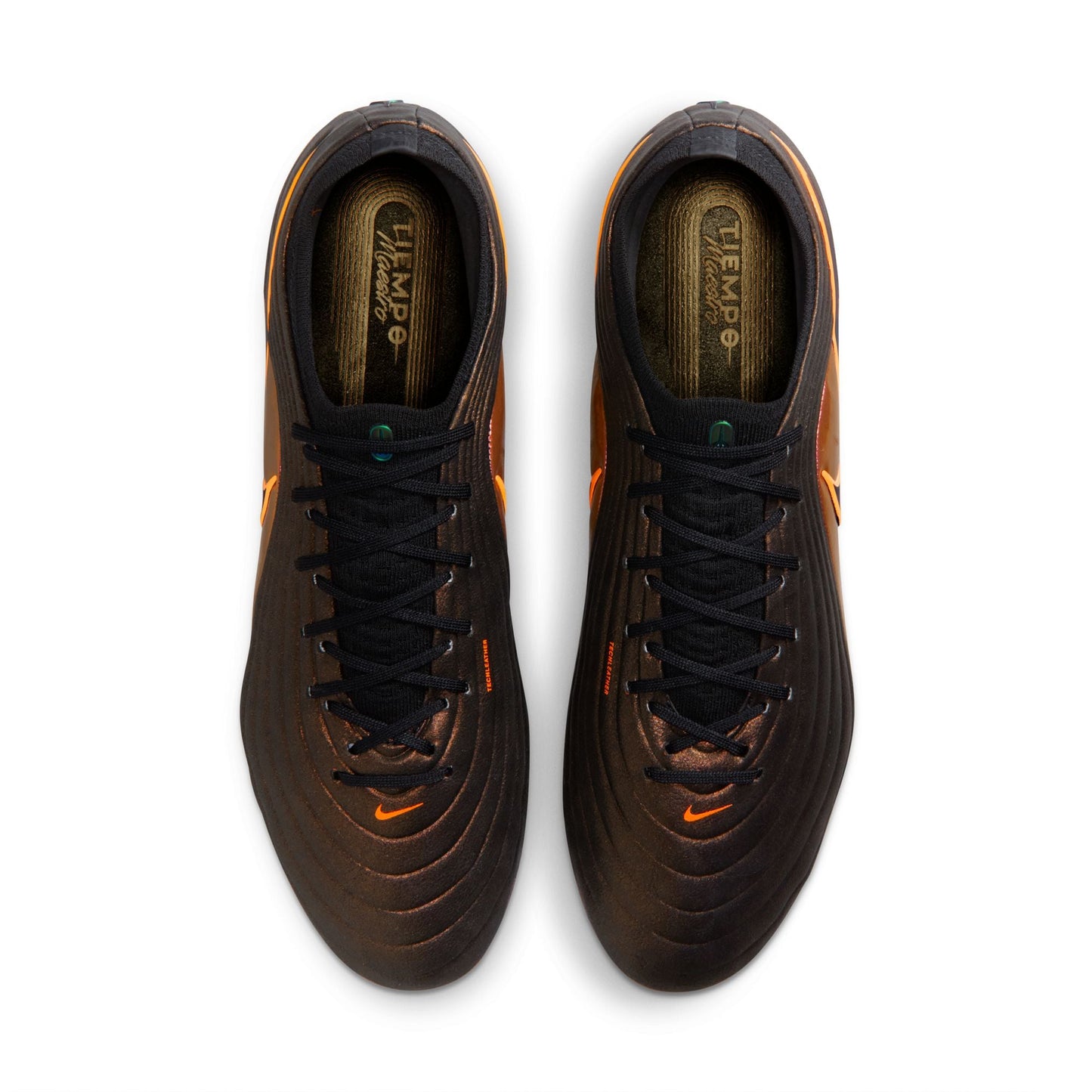 Nike Tiempo Maestro Elite LV8 FG Firm Ground Soccer Cleat - Black/Laser Orange/Hyper Crimson