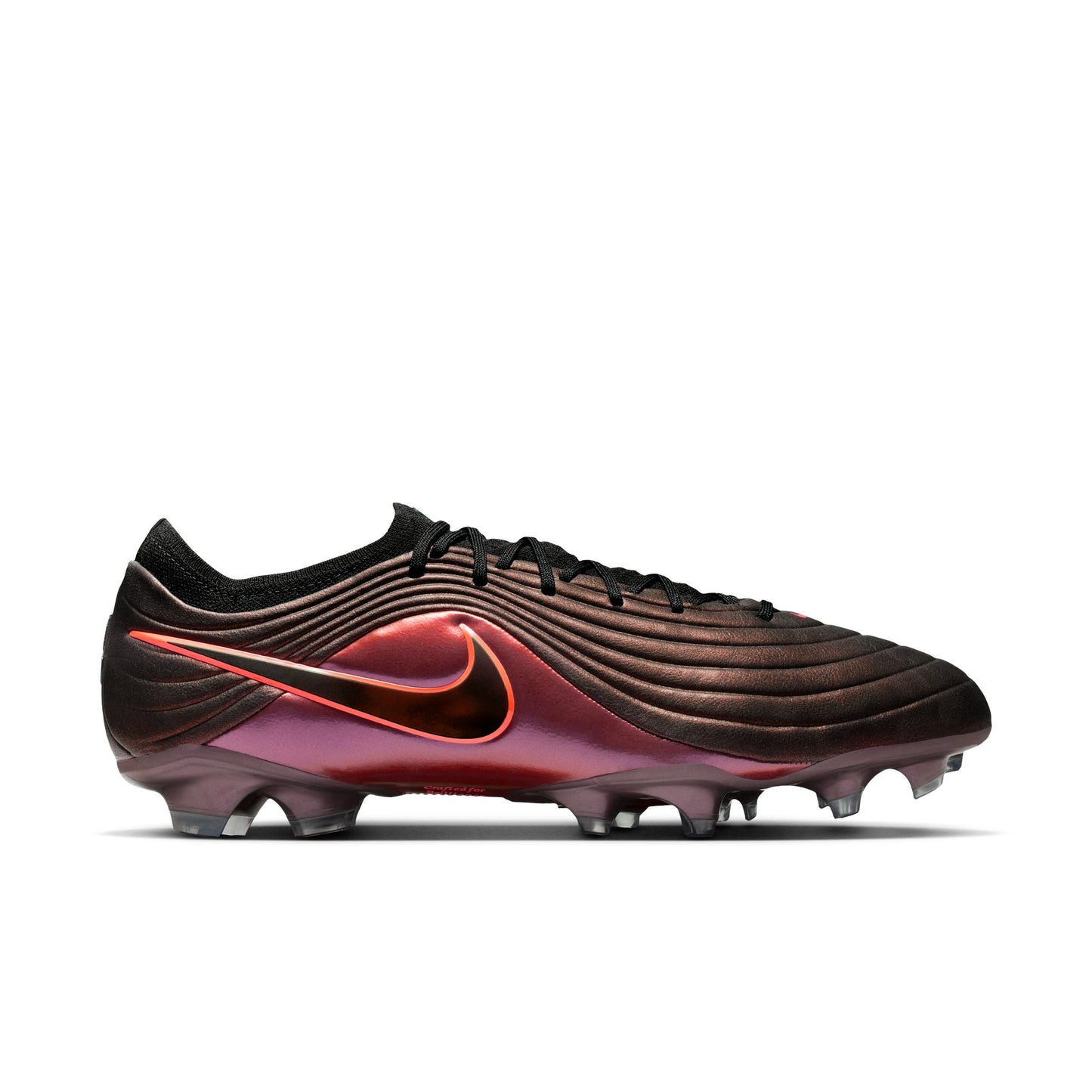 Nike Tiempo Maestro Elite LV8 FG Firm Ground Soccer Cleat - Black/Laser Orange/Hyper Crimson