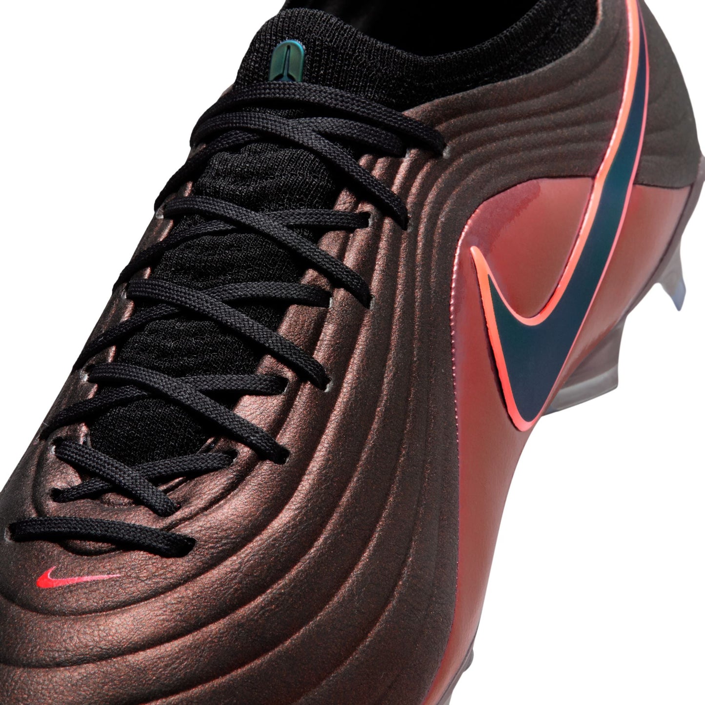 Nike Tiempo Maestro Elite LV8 FG Firm Ground Soccer Cleat - Black/Laser Orange/Hyper Crimson