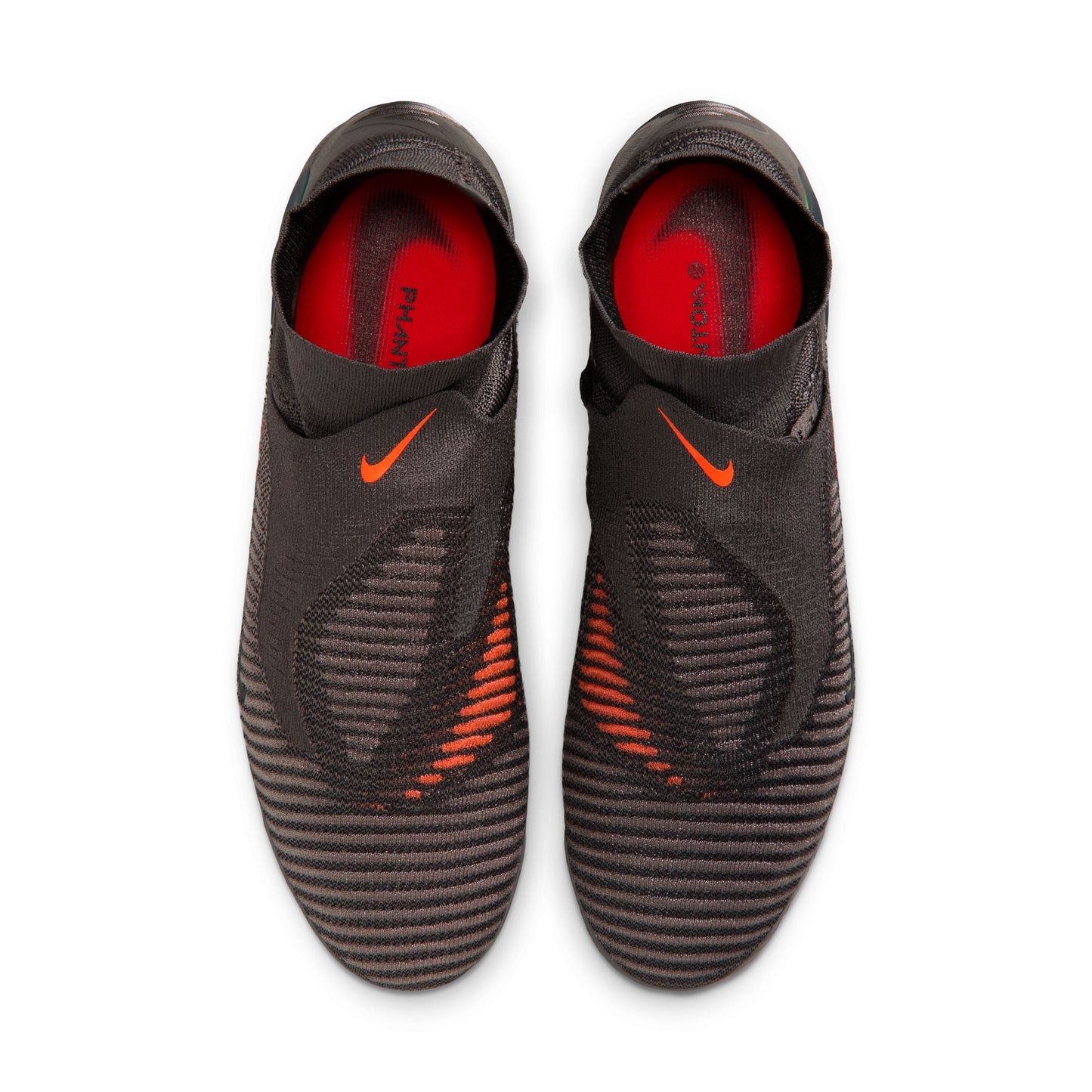 Nike Phantom 6 High Elite LV8 FG Firm Ground Soccer Cleat - Medium Ash/Gold Amber/Black