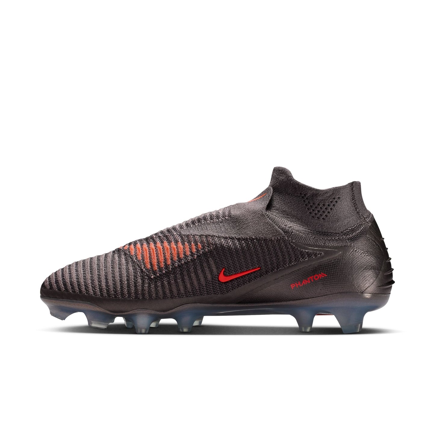 Nike Phantom 6 High Elite LV8 FG Firm Ground Soccer Cleat - Medium Ash/Gold Amber/Black