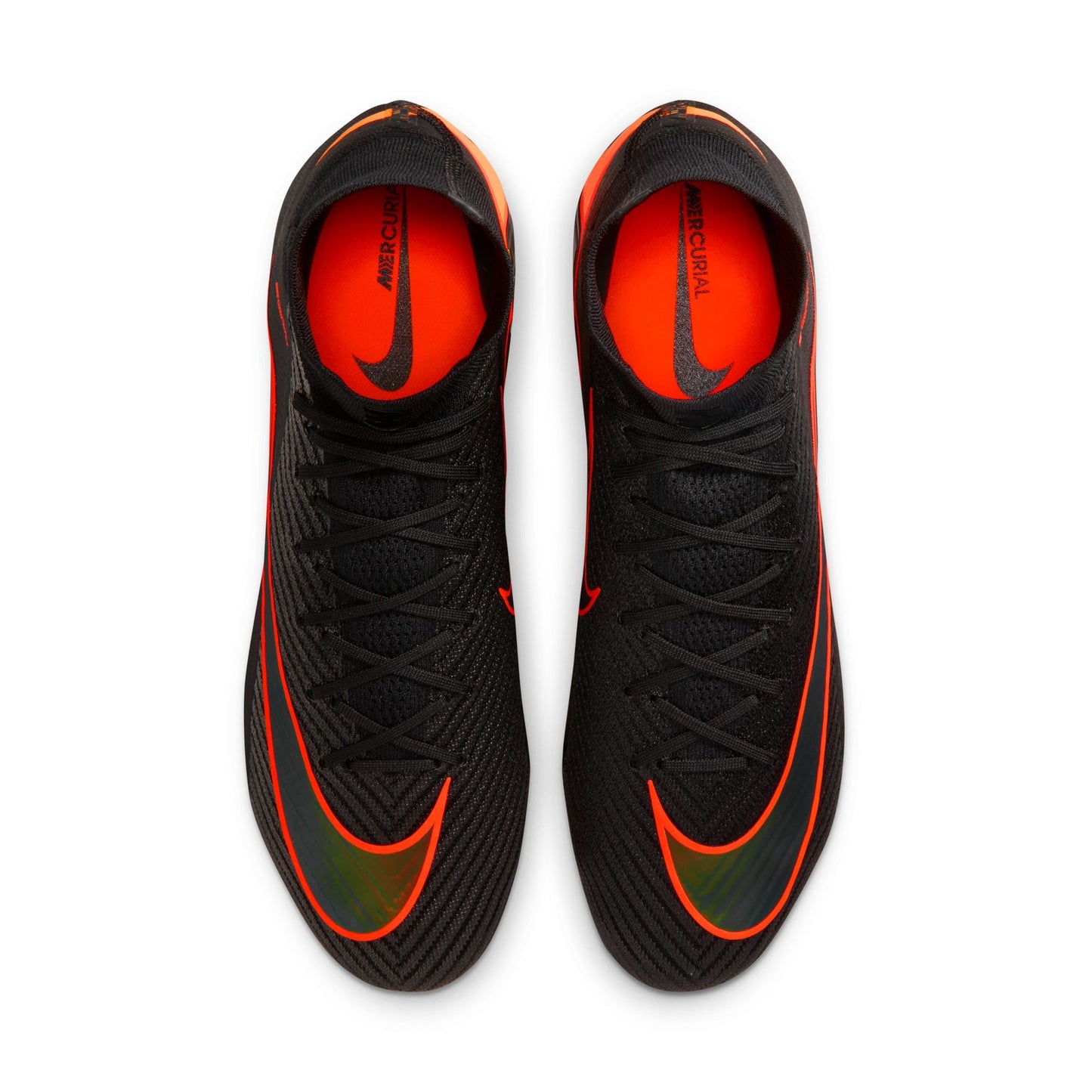 Nike Air Zoom Mercurial Superfly 10 Elite LV8 FG Firm Ground Soccer Cleat - Black/Hyper Crimson