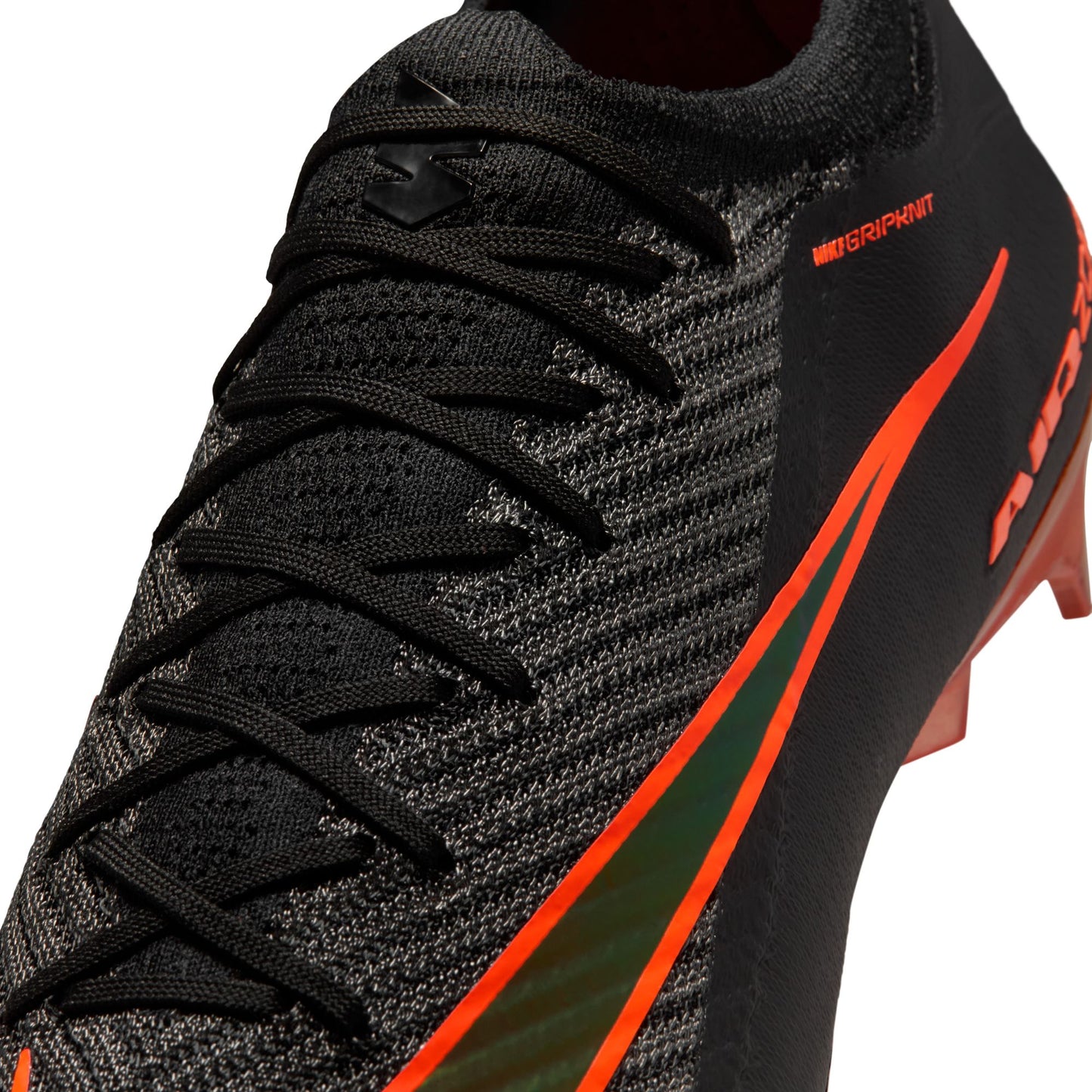 Nike Air Zoom Mercurial Vapor 16 Elite LV8 FG Firm Ground Soccer Cleat - Black/Hyper Crimson