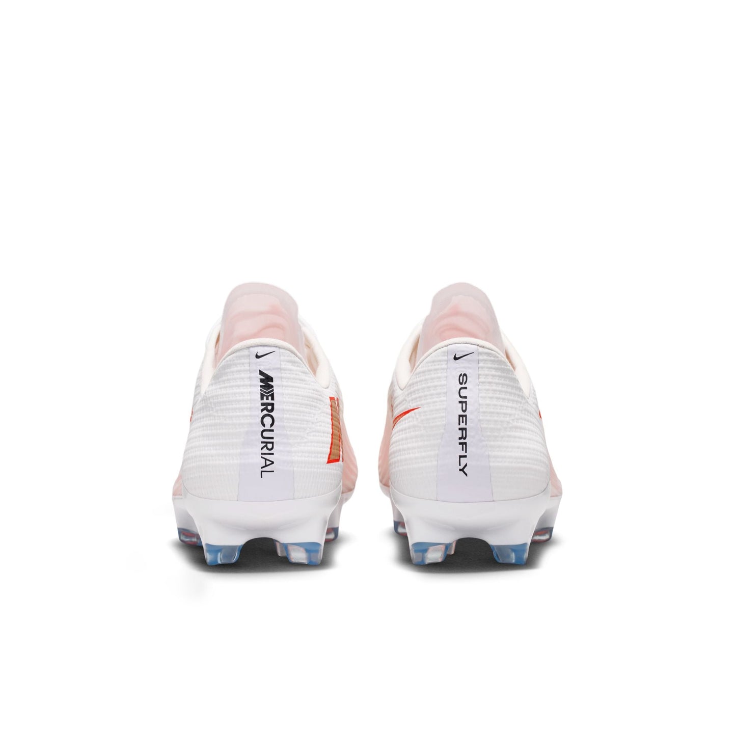 Nike Mercurial Superfly 11 Pro FG Firm-Ground Low-Top Soccer Cleats- White/Blur/ Bright Crimson