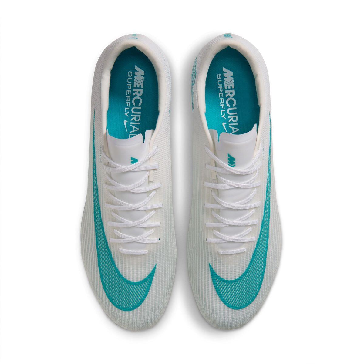 Nike Mercurial Superfly 11 Pro FG Firm Ground Soccer Cleat - White/White/Dusty Cactus