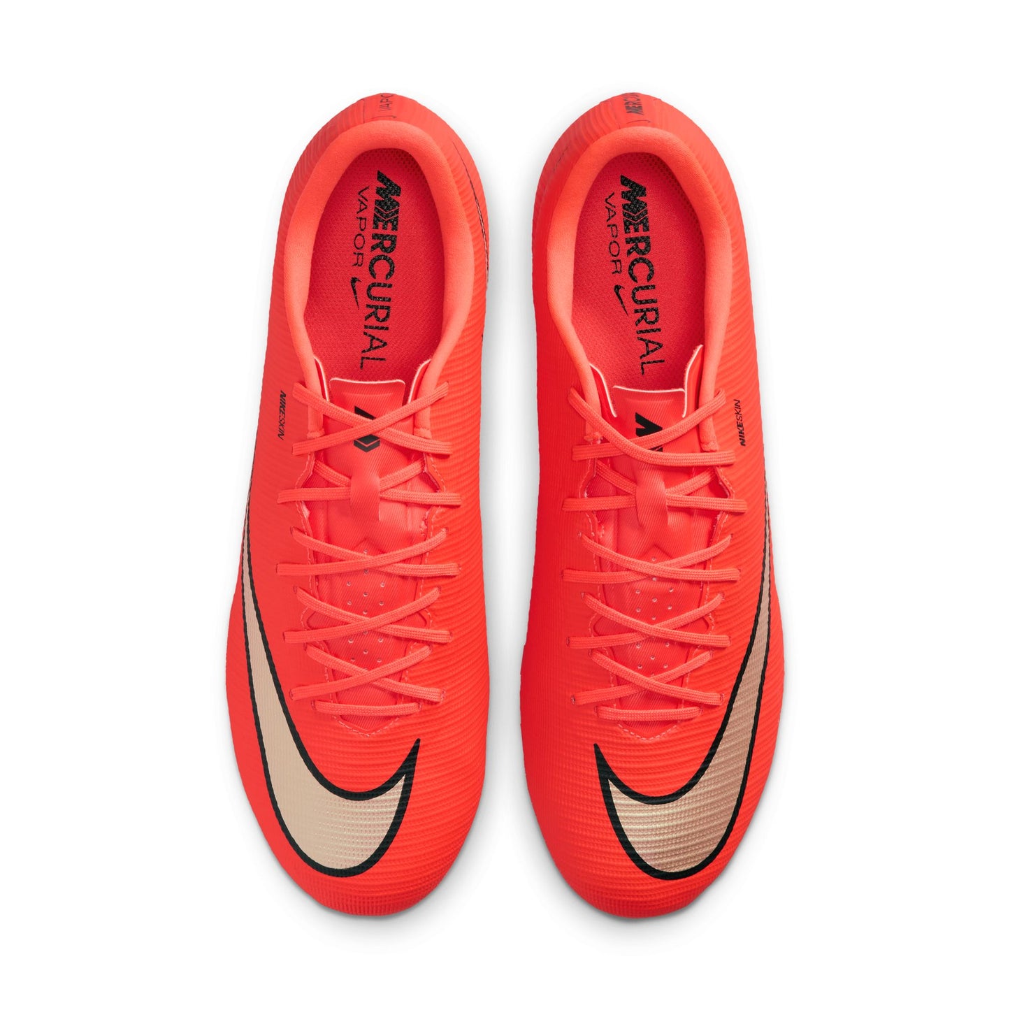 Nike Mercurial Vapor 17 Academy FG Firm Ground Soccer Cleat - Bright Crimson/Blur