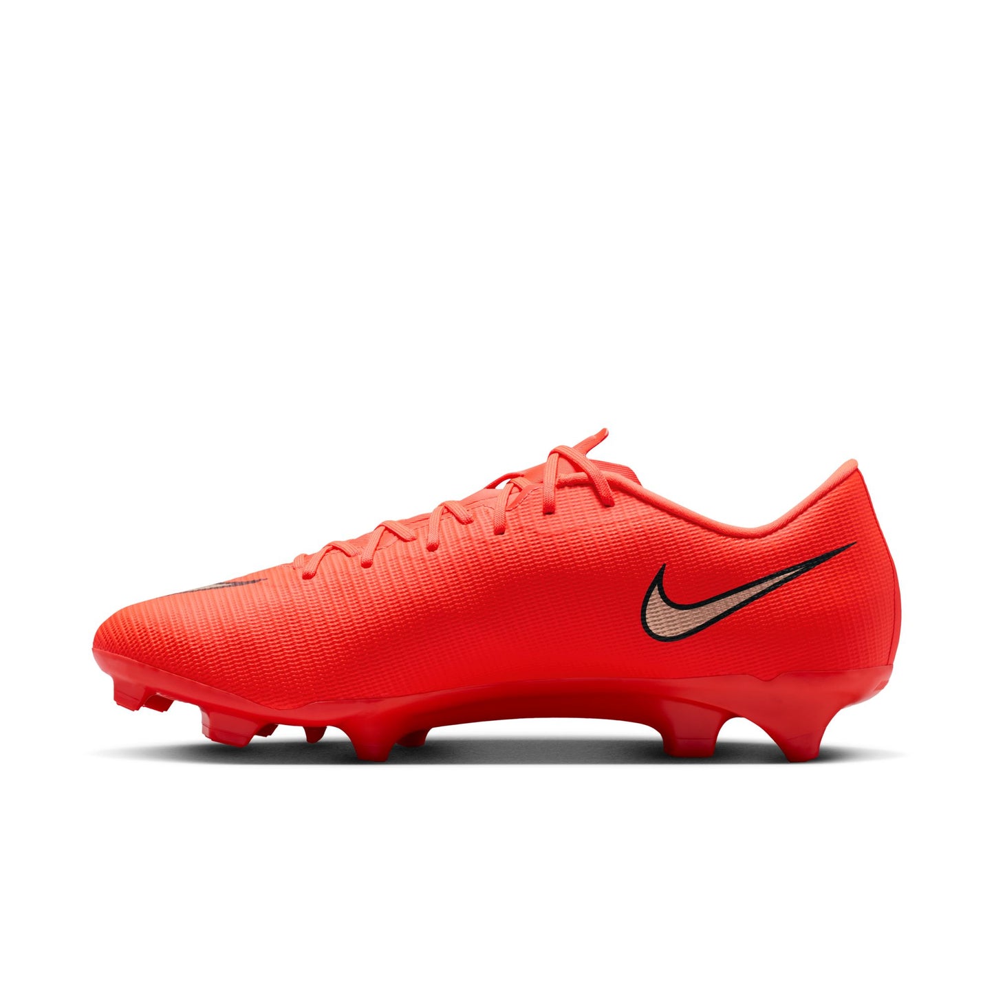 Nike Mercurial Vapor 17 Academy FG Firm Ground Soccer Cleat - Bright Crimson/Blur