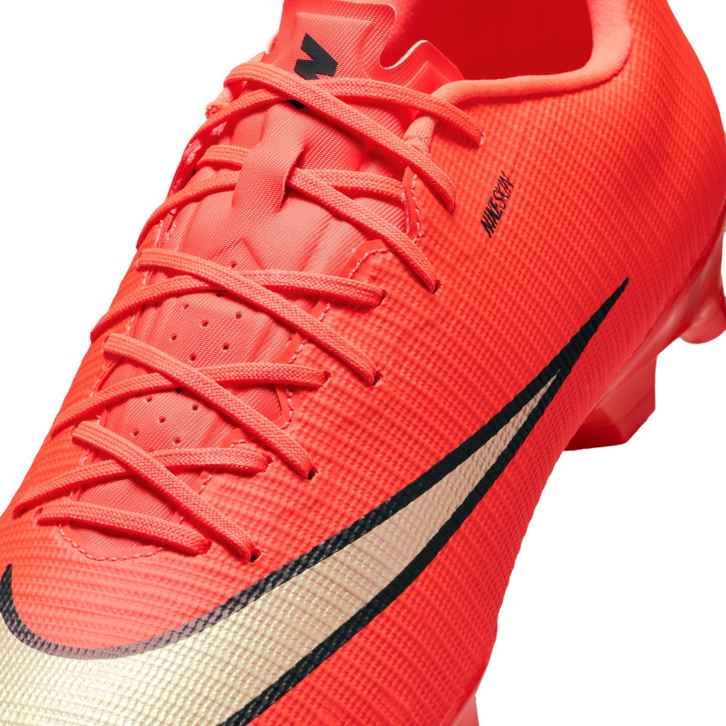 Nike Mercurial Vapor 17 Academy FG Firm Ground Soccer Cleat - Bright Crimson/Blur