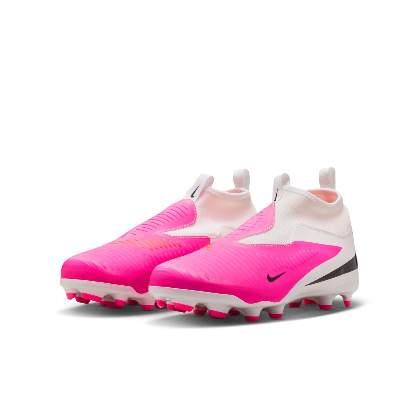 Nike Junior Phantom 6 High Academy Big Kids' FG/MG Firm Ground/Multi Ground Soccer Cleats - Multi-Color/Black