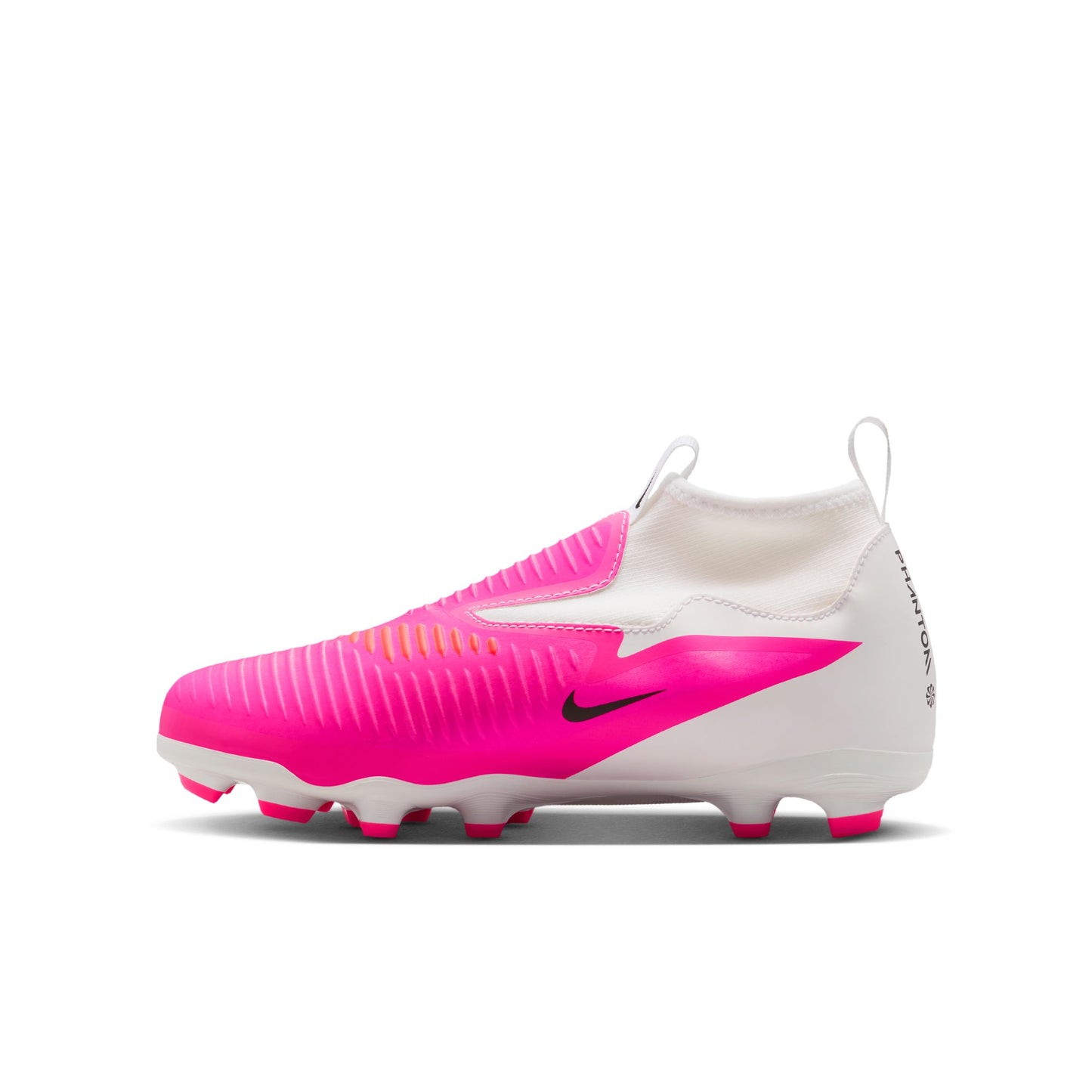 Nike Junior Phantom 6 High Academy Big Kids' FG/MG Firm Ground/Multi Ground Soccer Cleats - Multi-Color/Black