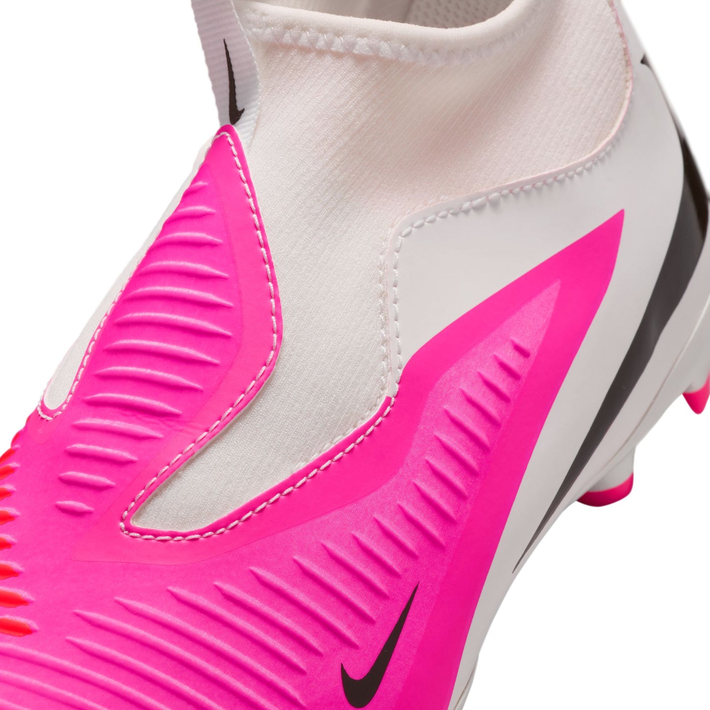 Nike Junior Phantom 6 High Academy Big Kids' FG/MG Firm Ground/Multi Ground Soccer Cleats - Multi-Color/Black