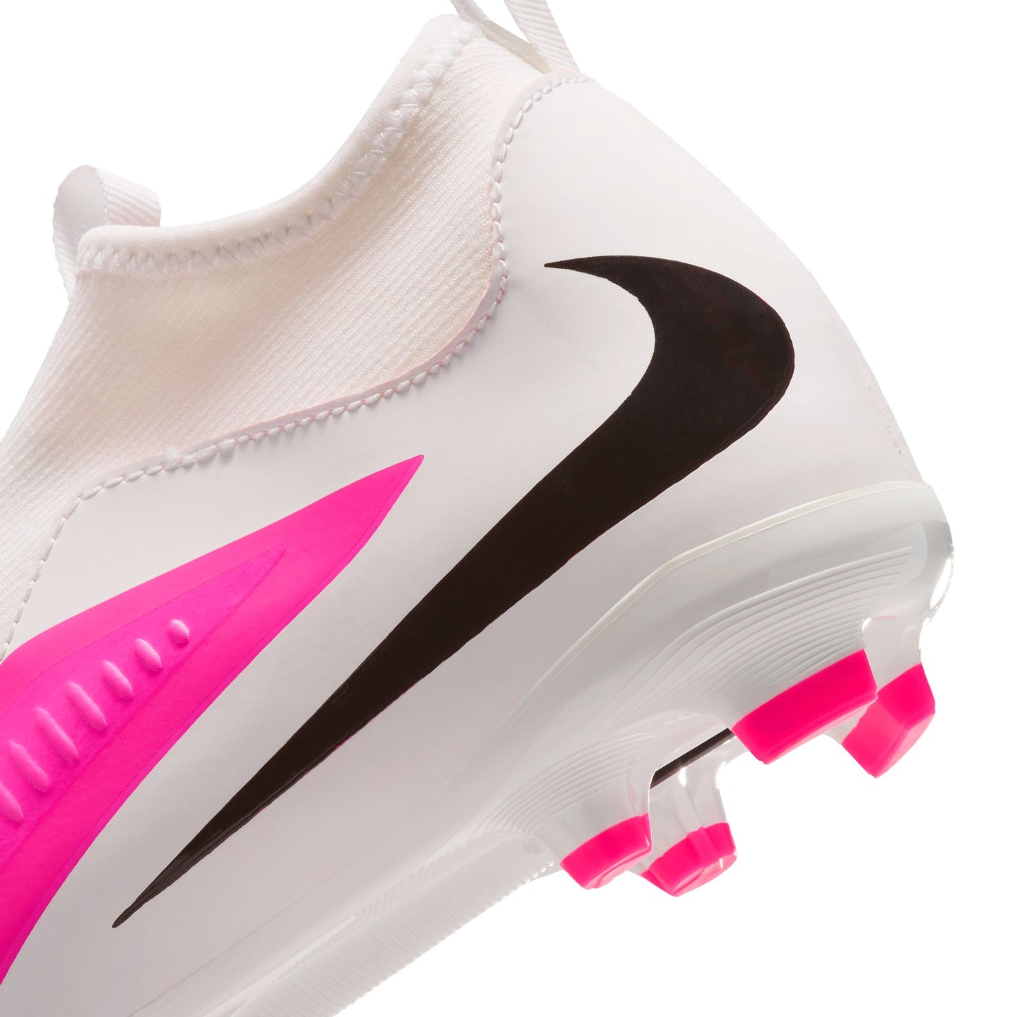 Nike Junior Phantom 6 High Academy Big Kids' FG/MG Firm Ground/Multi Ground Soccer Cleats - Multi-Color/Black