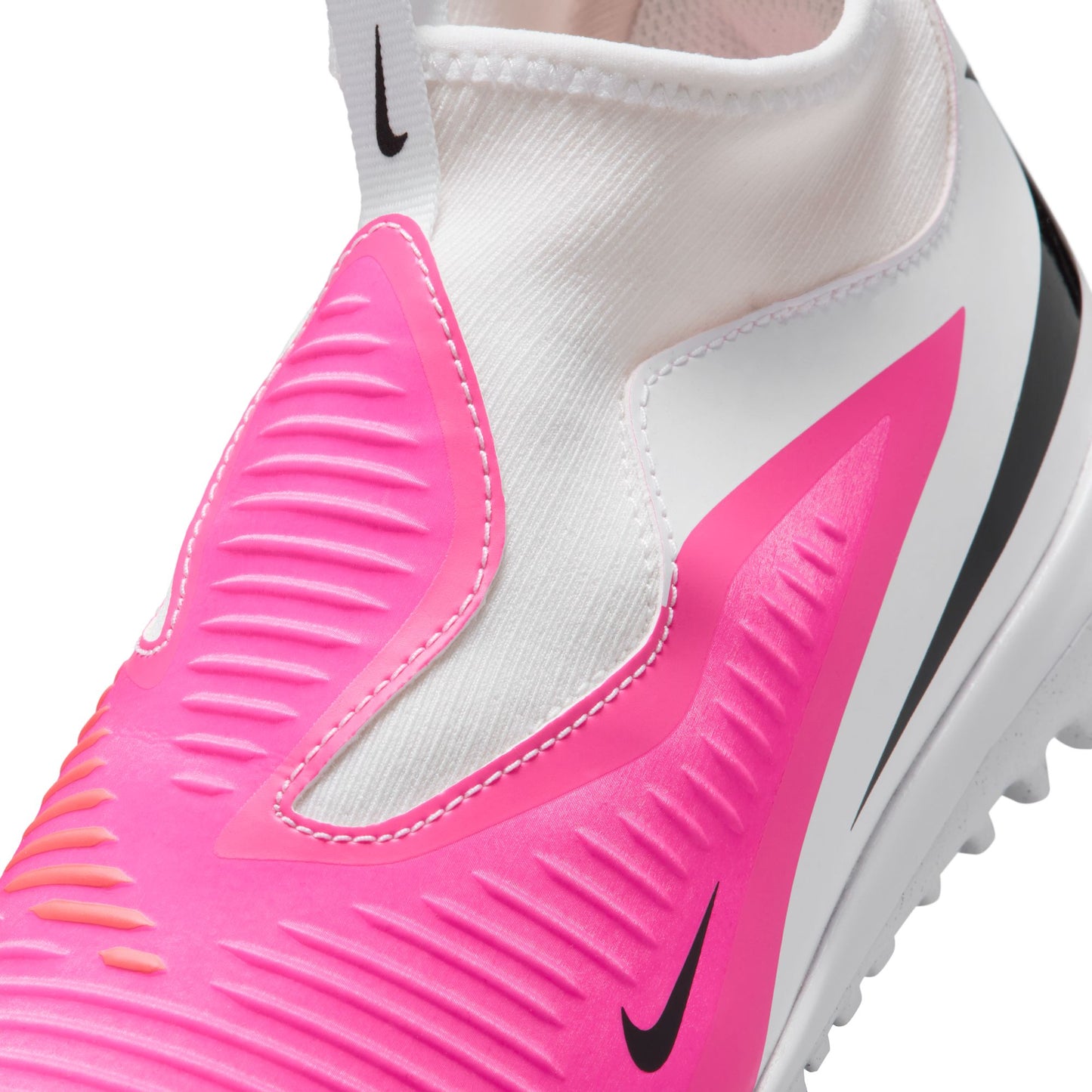 Nike Junior Phantom 6 High Academy Big Kids' TF Turf Soccer Cleats - Multi-Color/Black