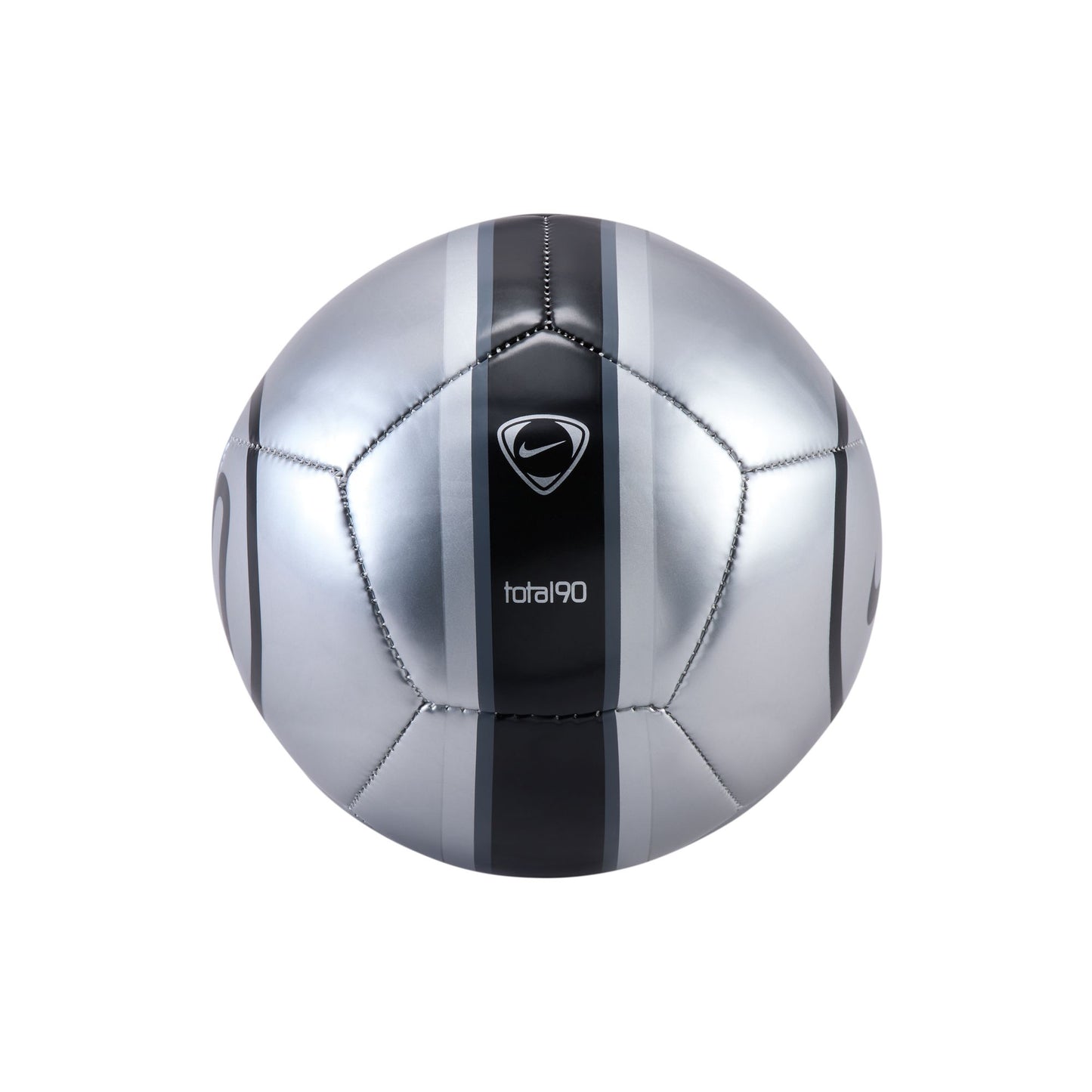 Nike Skills Total 90 Soccer Ball - Metallic Silver/Black/Black