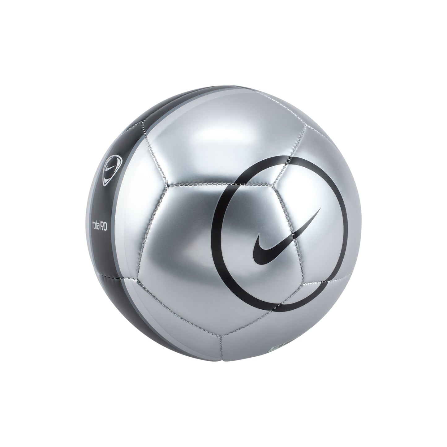 Nike Skills Total 90 Soccer Ball - Metallic Silver/Black/Black