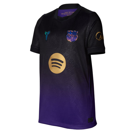 Kid's Replica Nike Kobe Bryant FC Barcelona Away Jersey 26/27