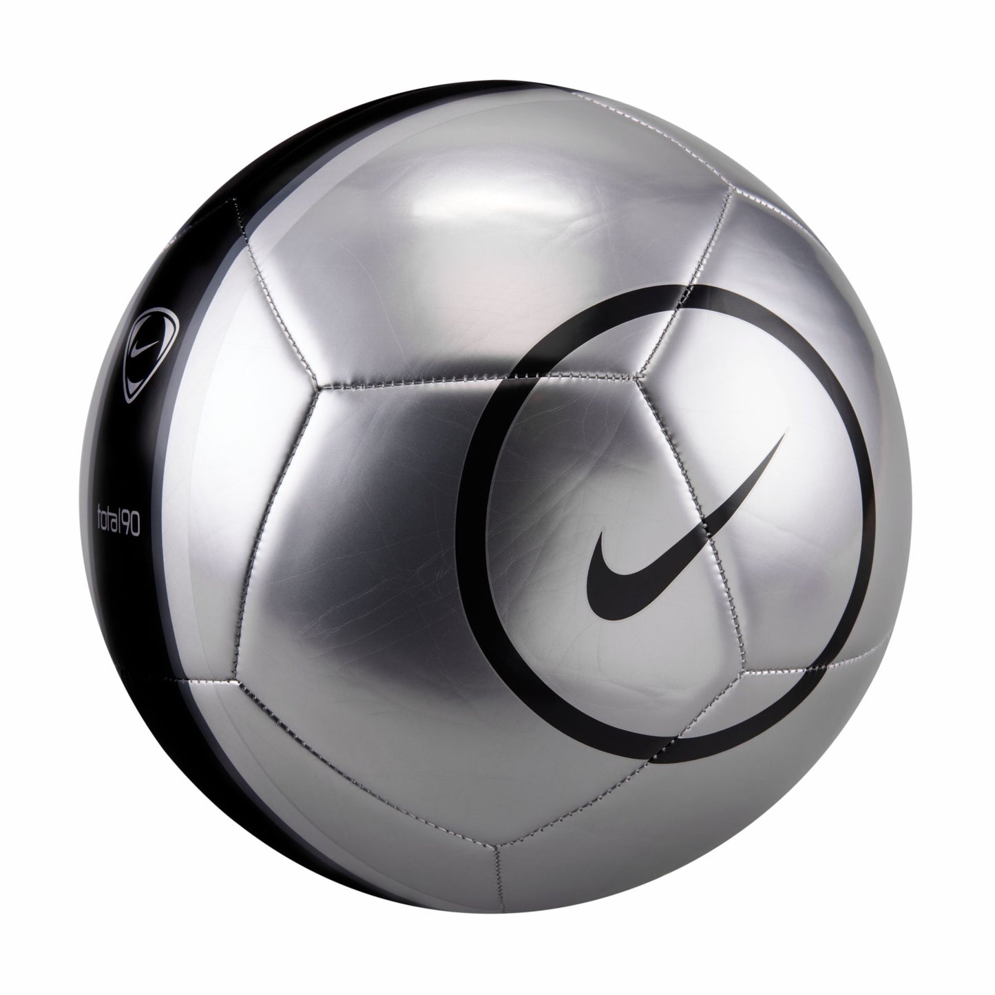 Nike Academy Total 90 Soccer Ball - Metallic Silver/Black/Black