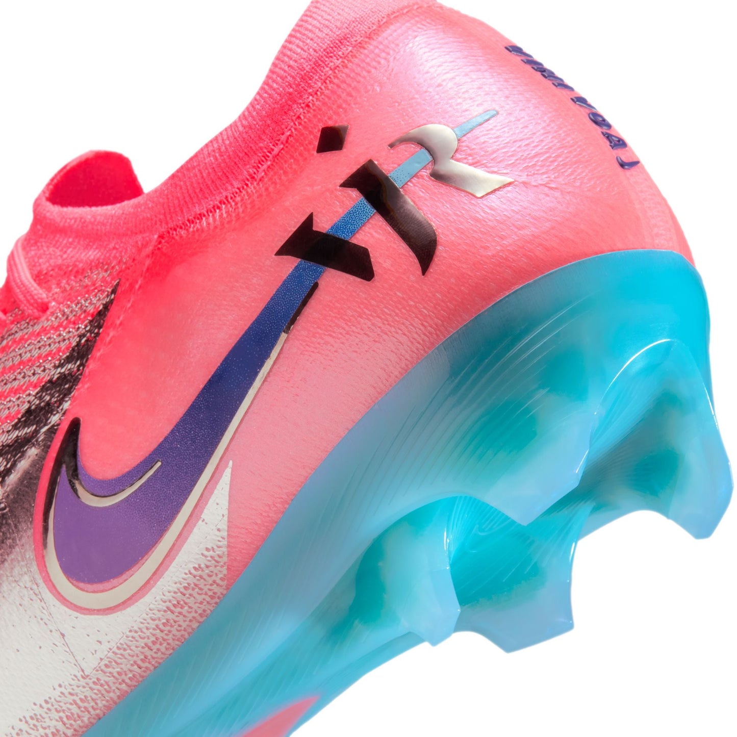 Nike Mercurial Vapor 16 Elite Vini JR FG Firm Ground Soccer Cleats- Sunset Pulse/Old Royal