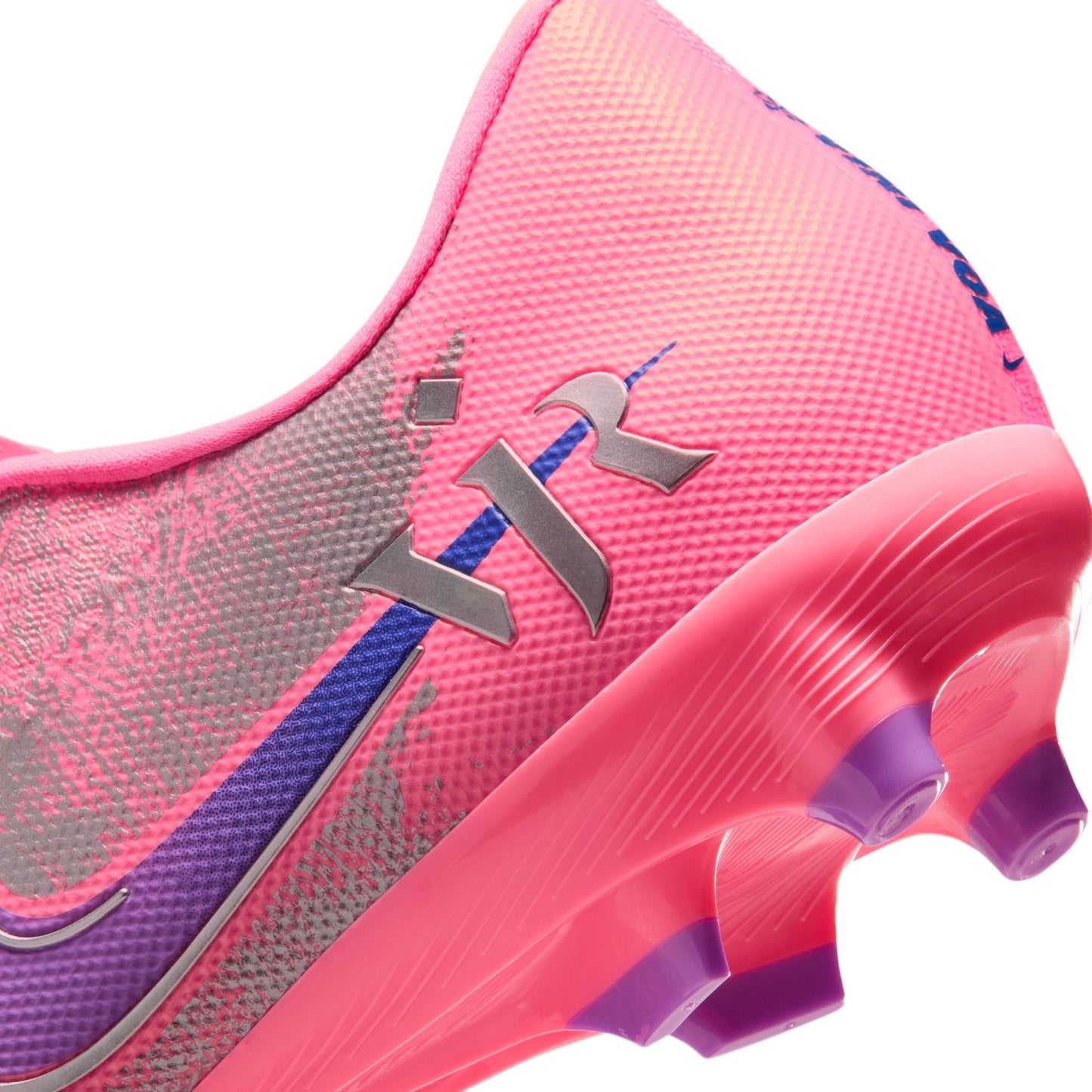 Nike Mercurial Vapor 16 Academy "Vini Jr." FG Firm Ground Soccer Shoes -Sunset Pulse/Old Royal