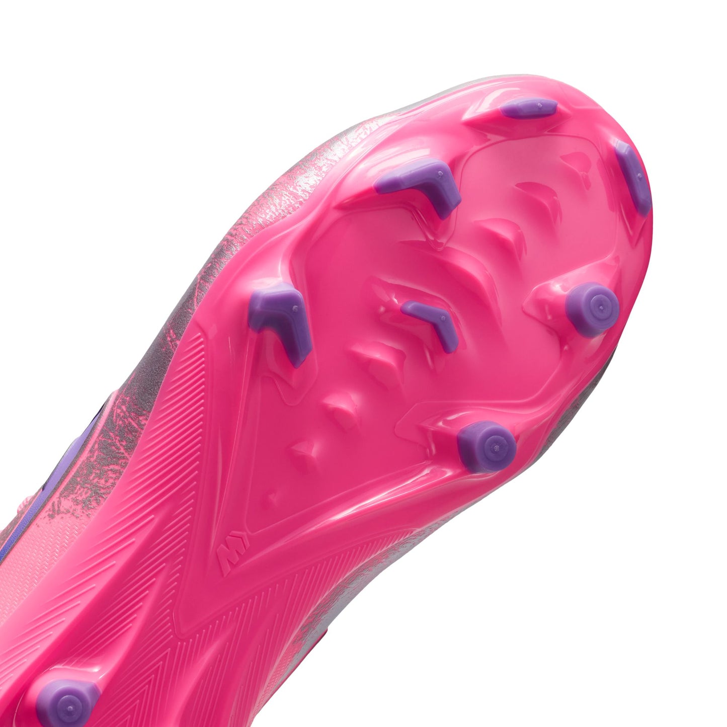 Nike Junior "Vini Jr" Mercurial Vapor Academy FG Firm Ground Soccer Cleat - Sunset Pulse/Old Royal