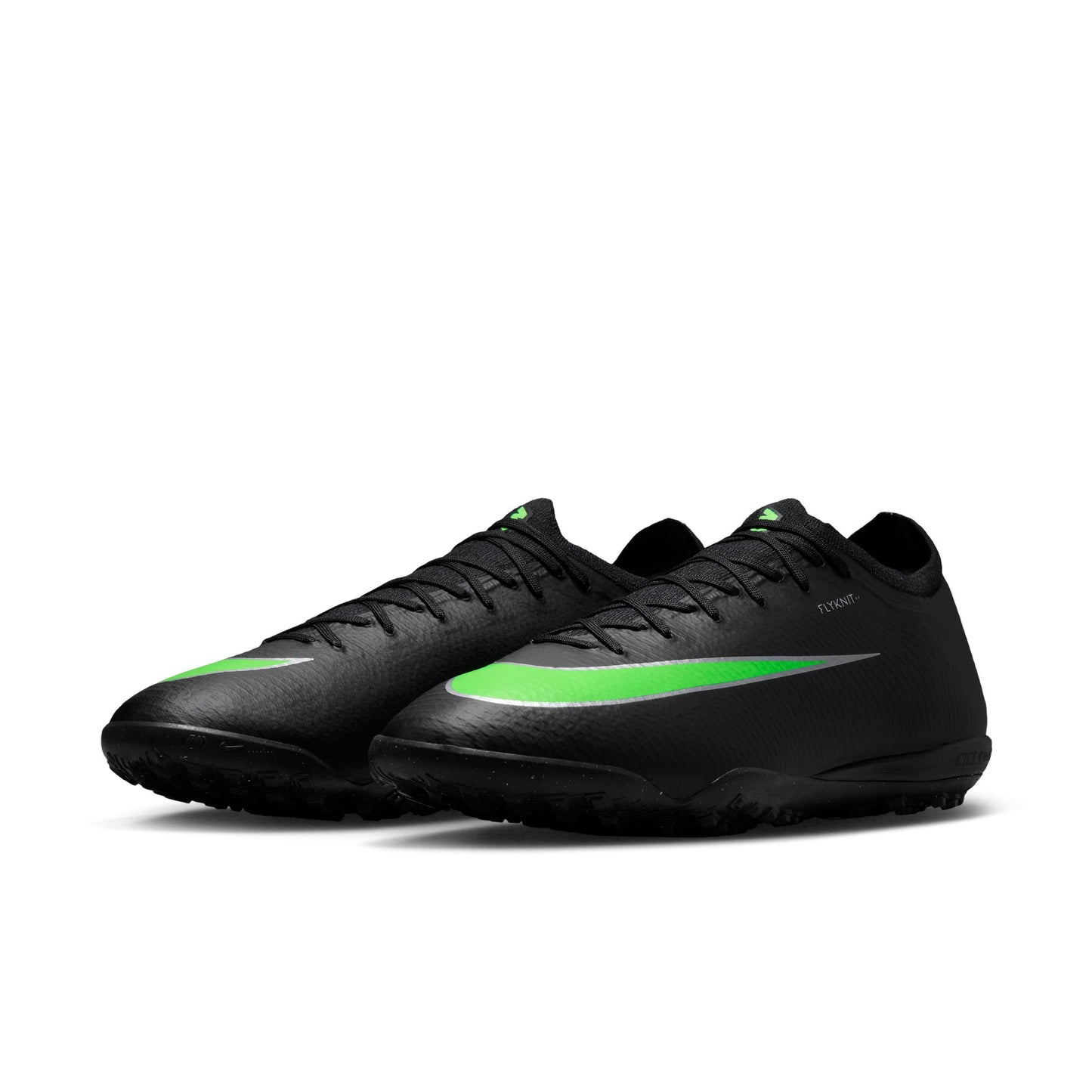 Nike Mercurial Vapor 17 Pro Turf Low-Top Soccer Shoes - Black/Illusion Green/Black