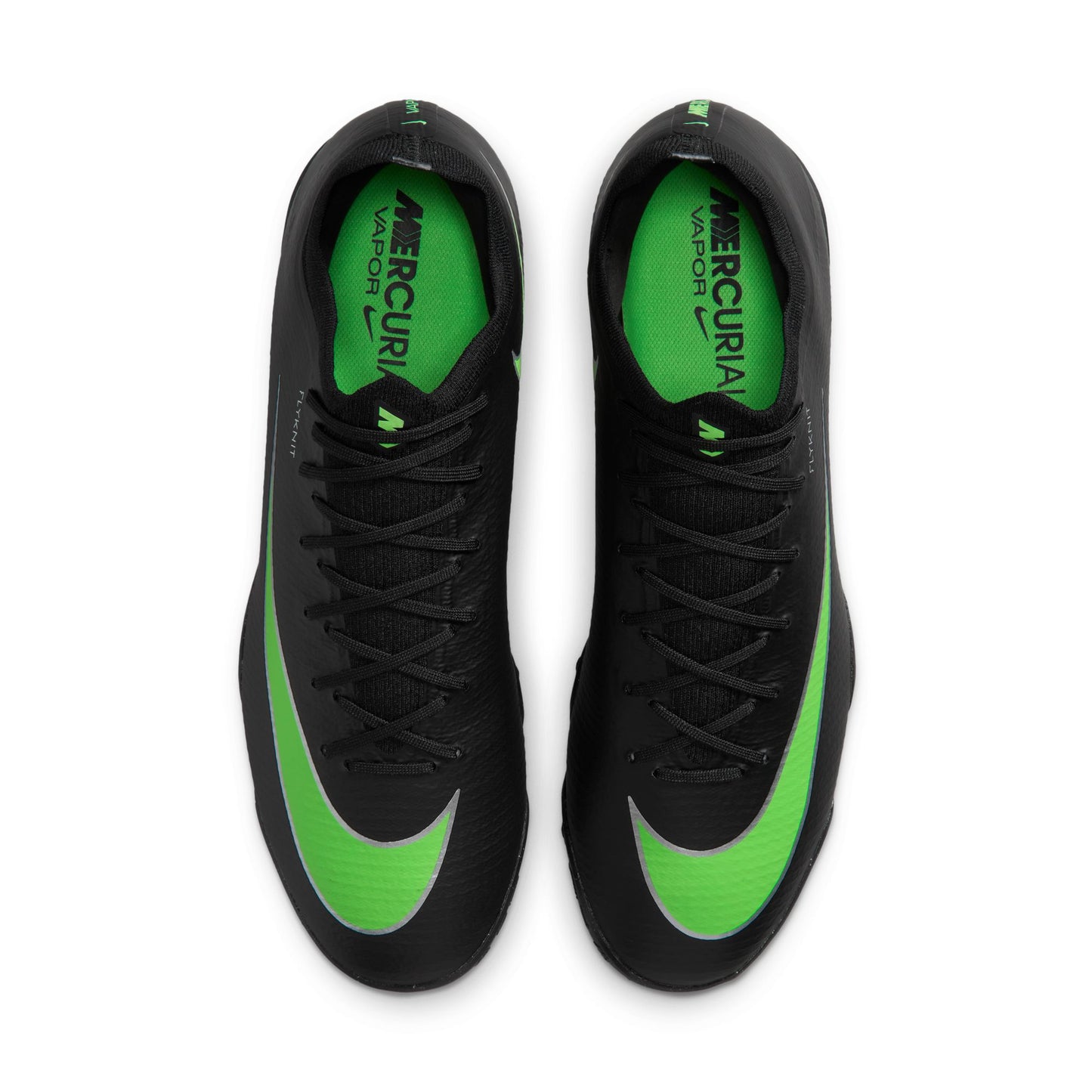 Nike Mercurial Vapor 17 Pro Turf Low-Top Soccer Shoes - Black/Illusion Green/Black