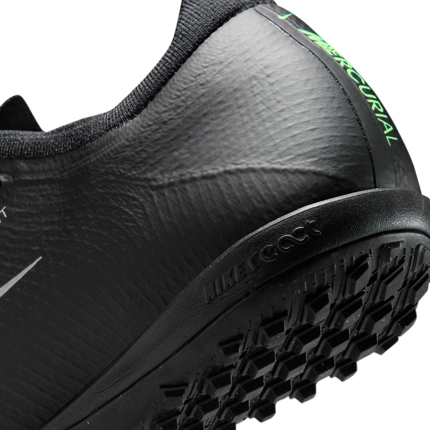 Nike Mercurial Vapor 17 Pro Turf Low-Top Soccer Shoes - Black/Illusion Green/Black