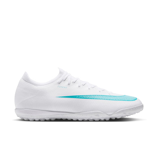 Nike Mercurial Vapor 17 Pro TF Turf Soccer Cleats- White/Dusty Cactus