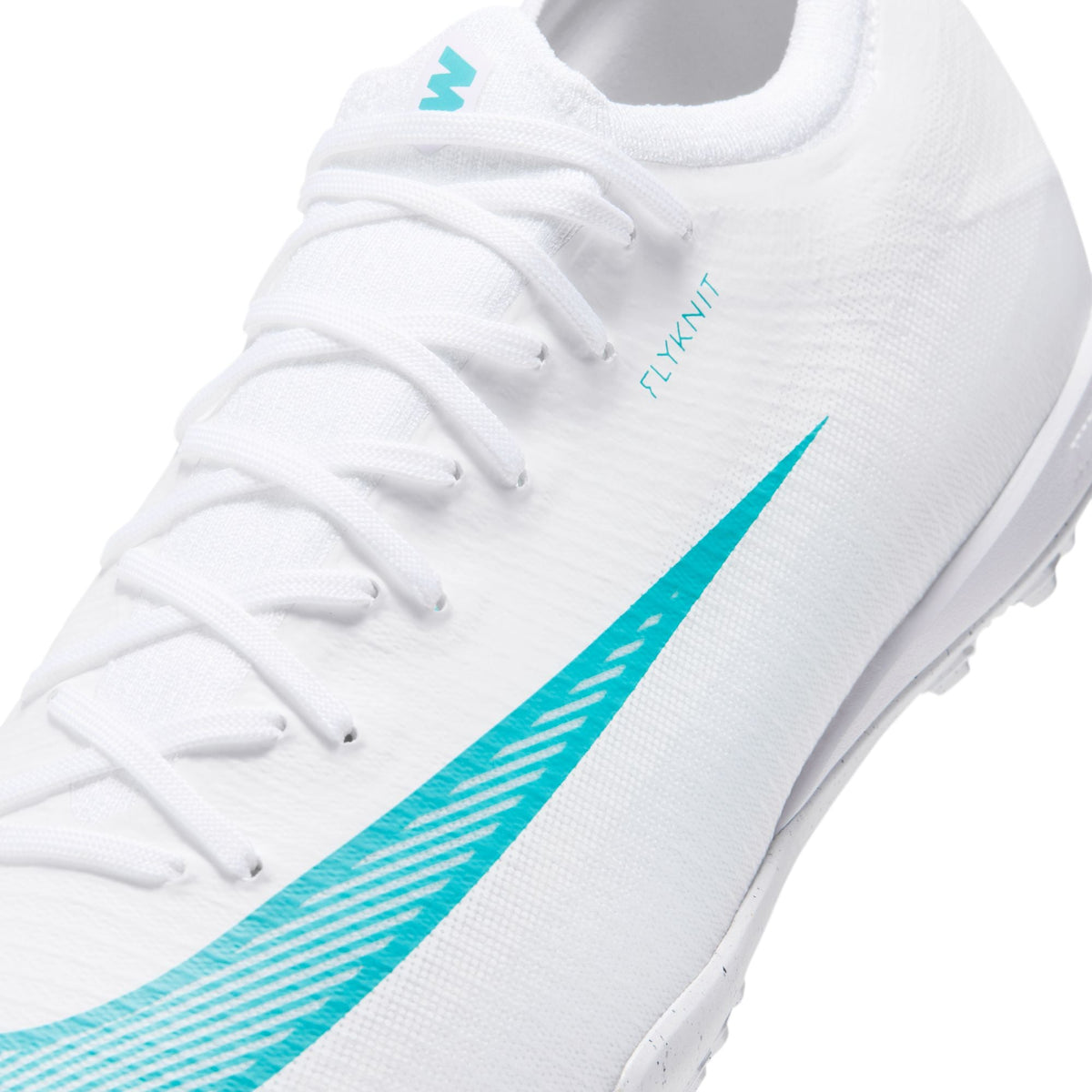 Nike Mercurial Vapor 17 Pro TF Turf Soccer Cleats- White/Dusty Cactus