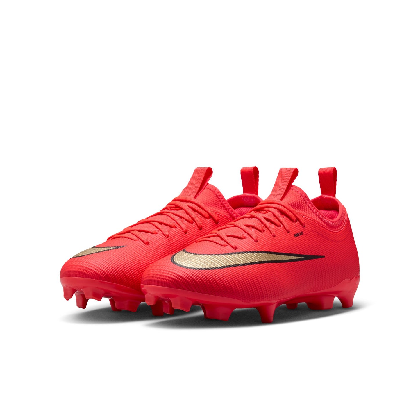 Nike Junior Mercurial Vapor 17 Academy FG Firm Ground Soccer Cleat - Bright Crimson/Blur