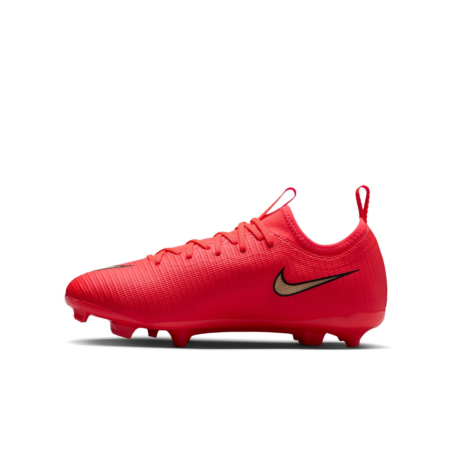Nike Junior Mercurial Vapor 17 Academy FG Firm Ground Soccer Cleat - Bright Crimson/Blur