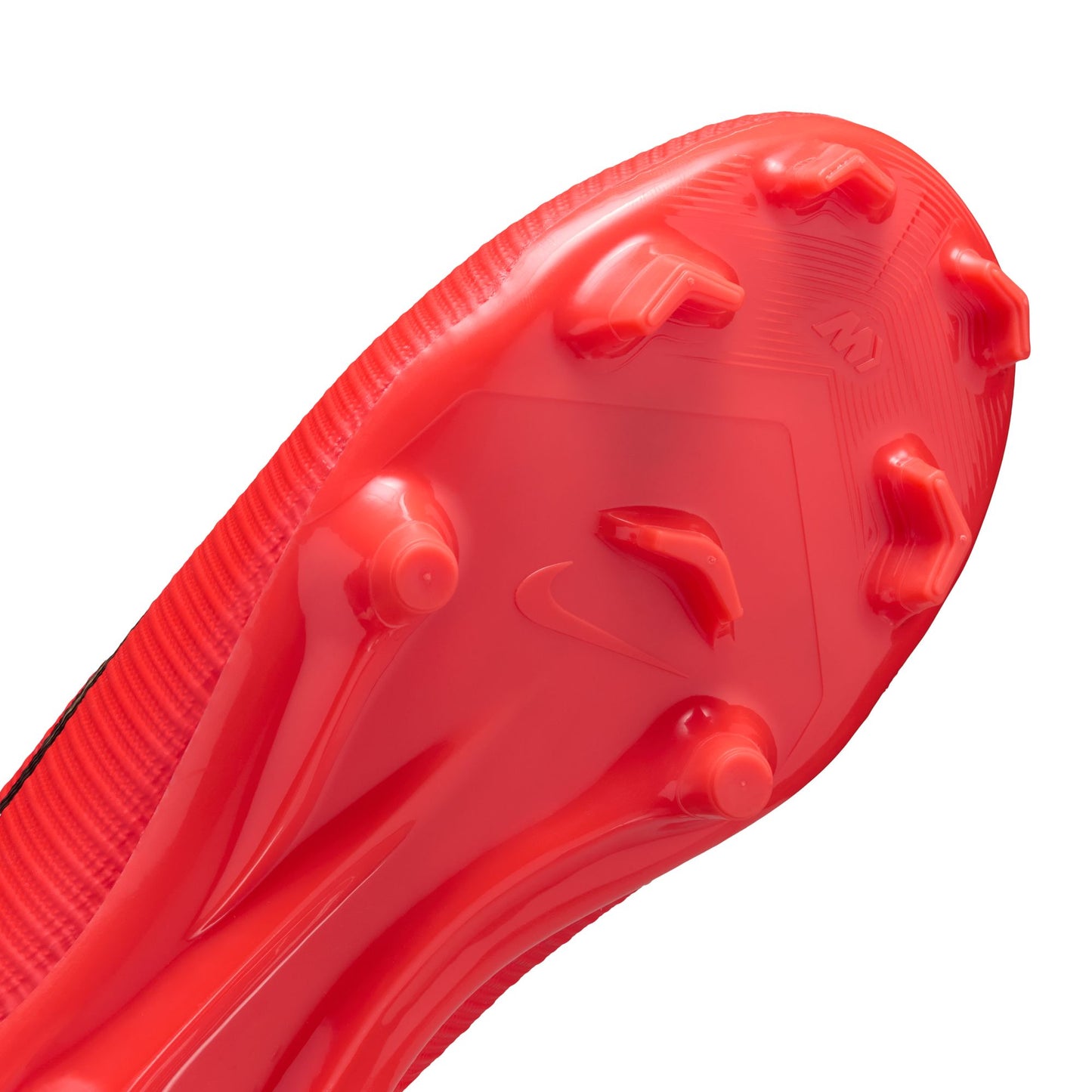 Nike Junior Mercurial Vapor 17 Academy FG Firm Ground Soccer Cleat - Bright Crimson/Blur