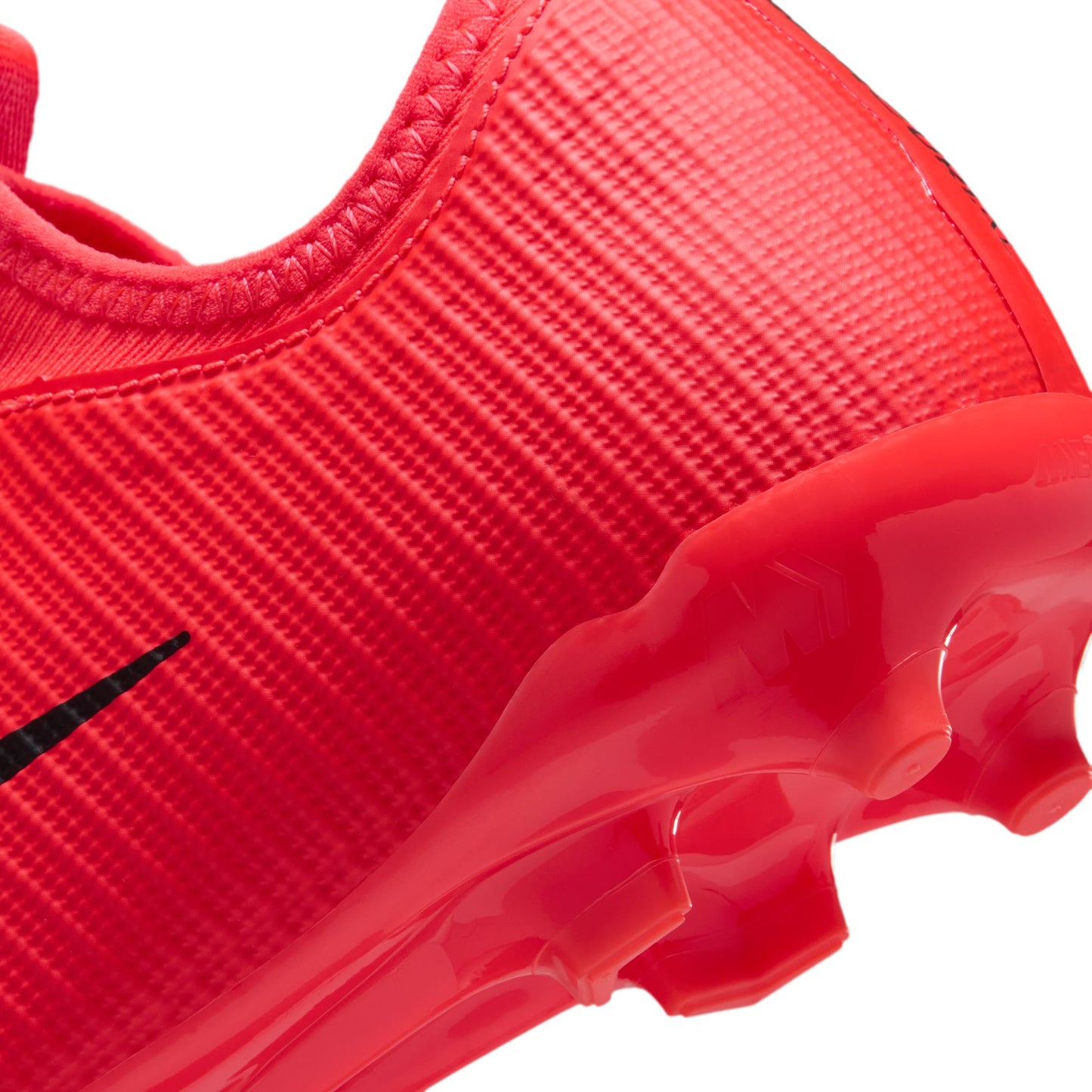 Nike Junior Mercurial Vapor 17 Academy FG Firm Ground Soccer Cleat - Bright Crimson/Blur