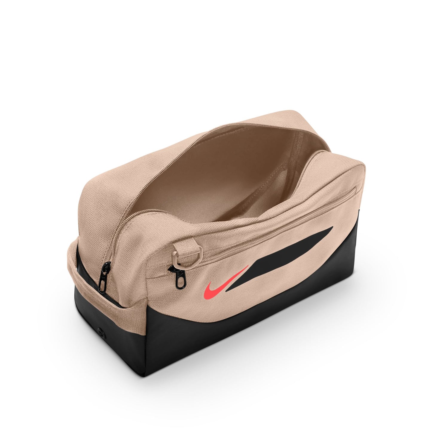 Nike Academy Shoe Bag - Linen/Black/Bright Crimson